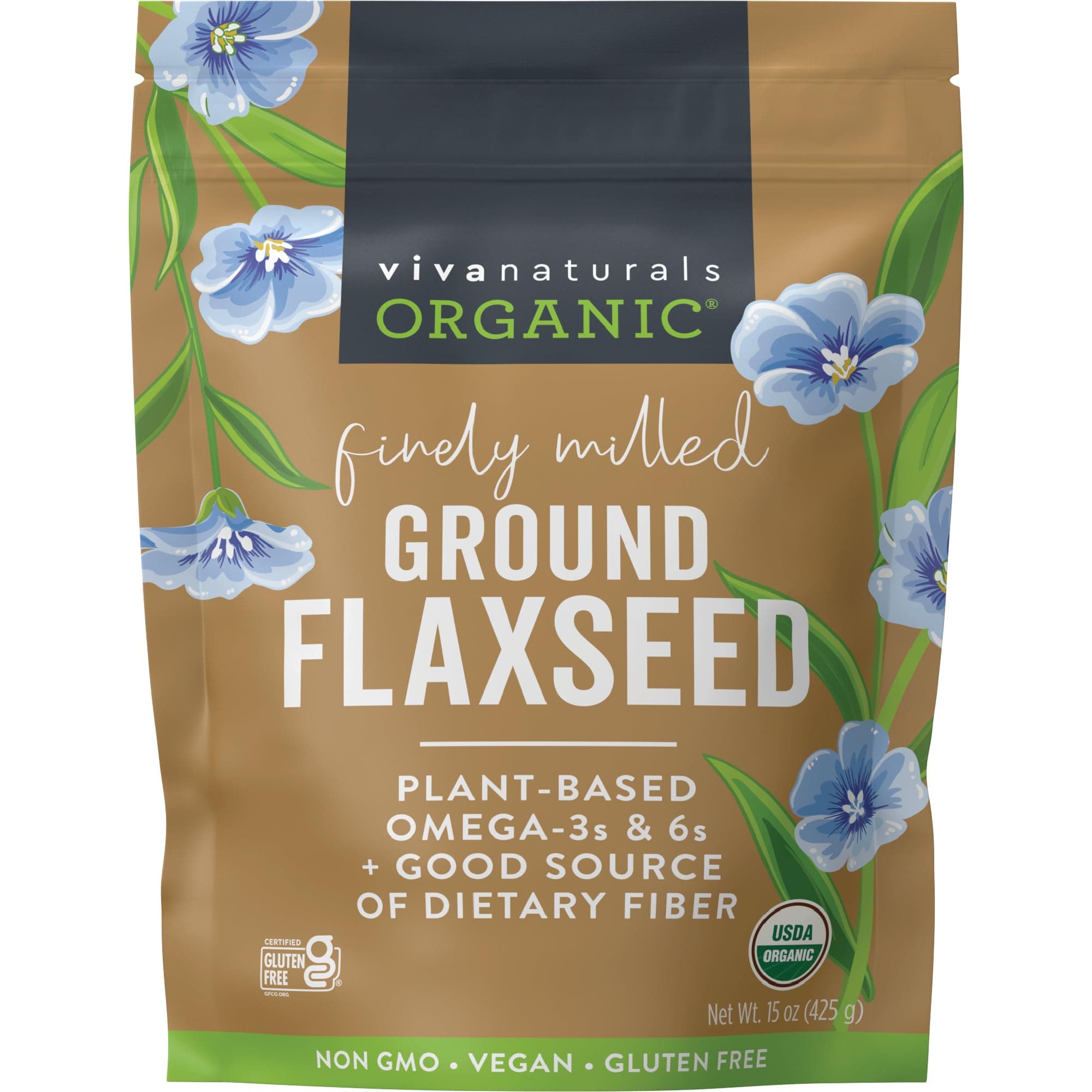 Ground Flax Seed - 15oz