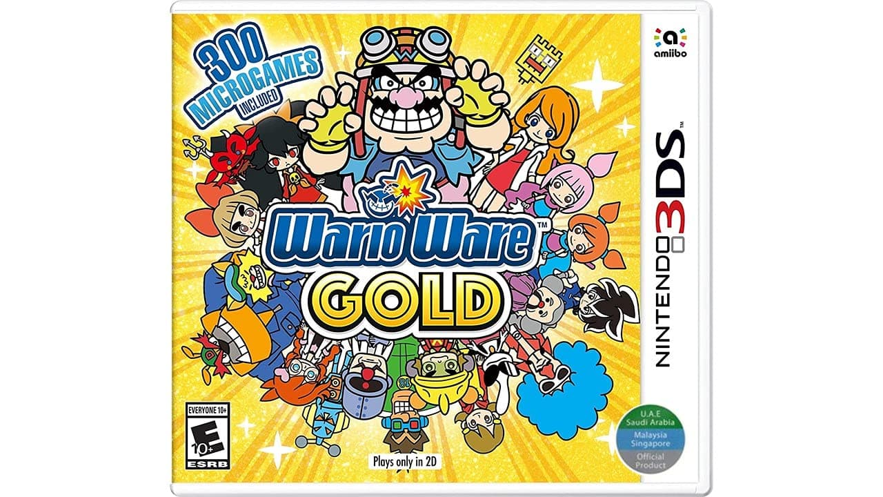 3DS Warioware Gold (World Edition)