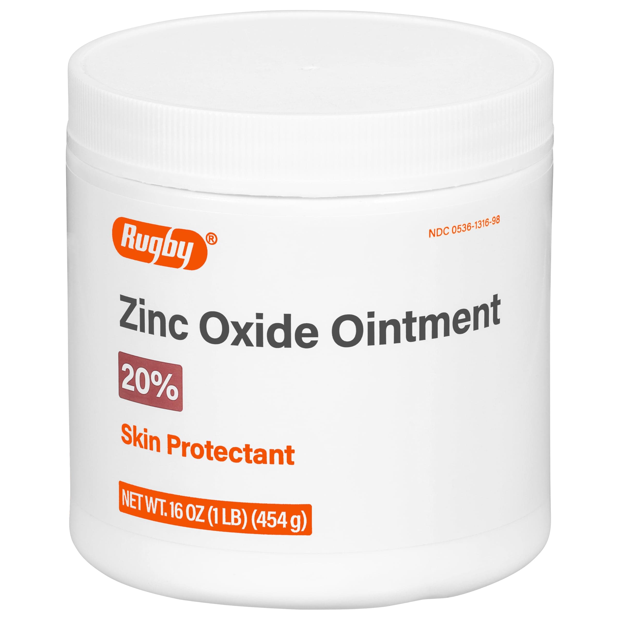 RUGBY LABORATORIES Zinc Oxide Ointment - 1 Lb
