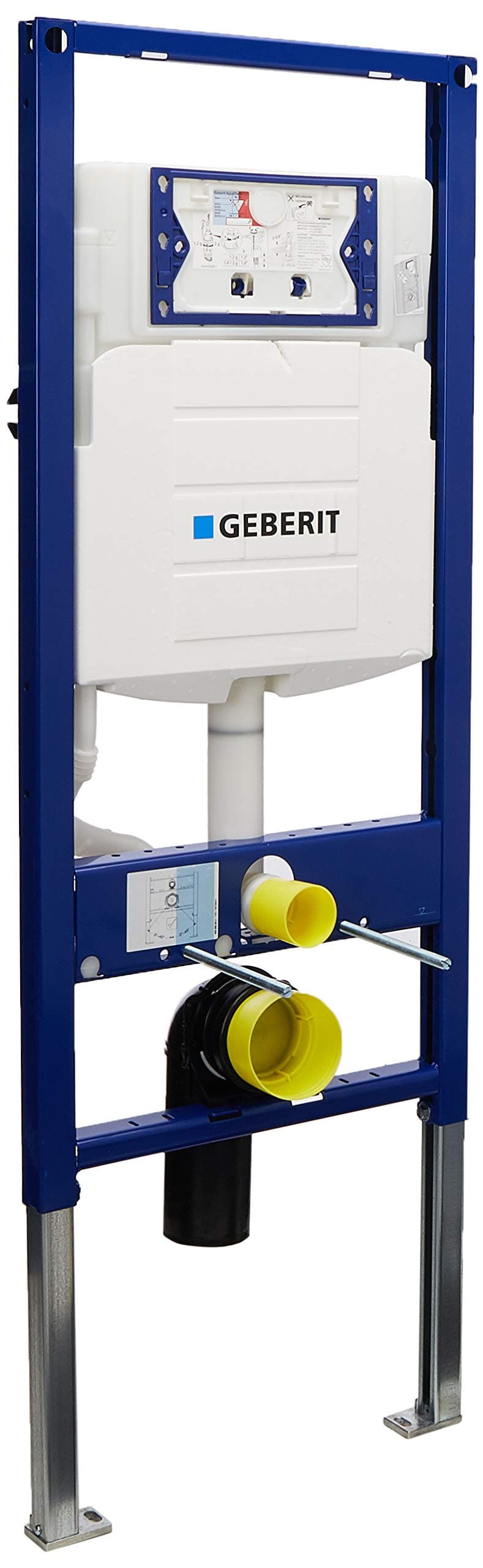 Geberit 111.335.00.5 DuoFix In-Wall System with Sigma Concealed Tank for 2x6 Wall Construction, white, large