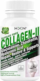 Joint Support Supplement Collagen Type 2 Glucosamine,Chondroitin,MSM,Boswellia,Hyaluronic Acid Supplements,Vitamin D3,Hydrolyzed Collagen Peptides For Healthy Bone,And Joints- 60 Tablets,250 grams