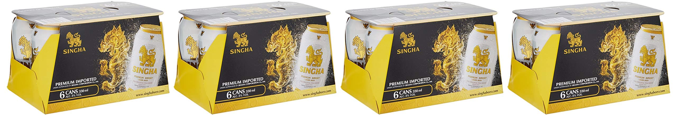 Singha Premium Thai Lager Cans, 24 x 330ml