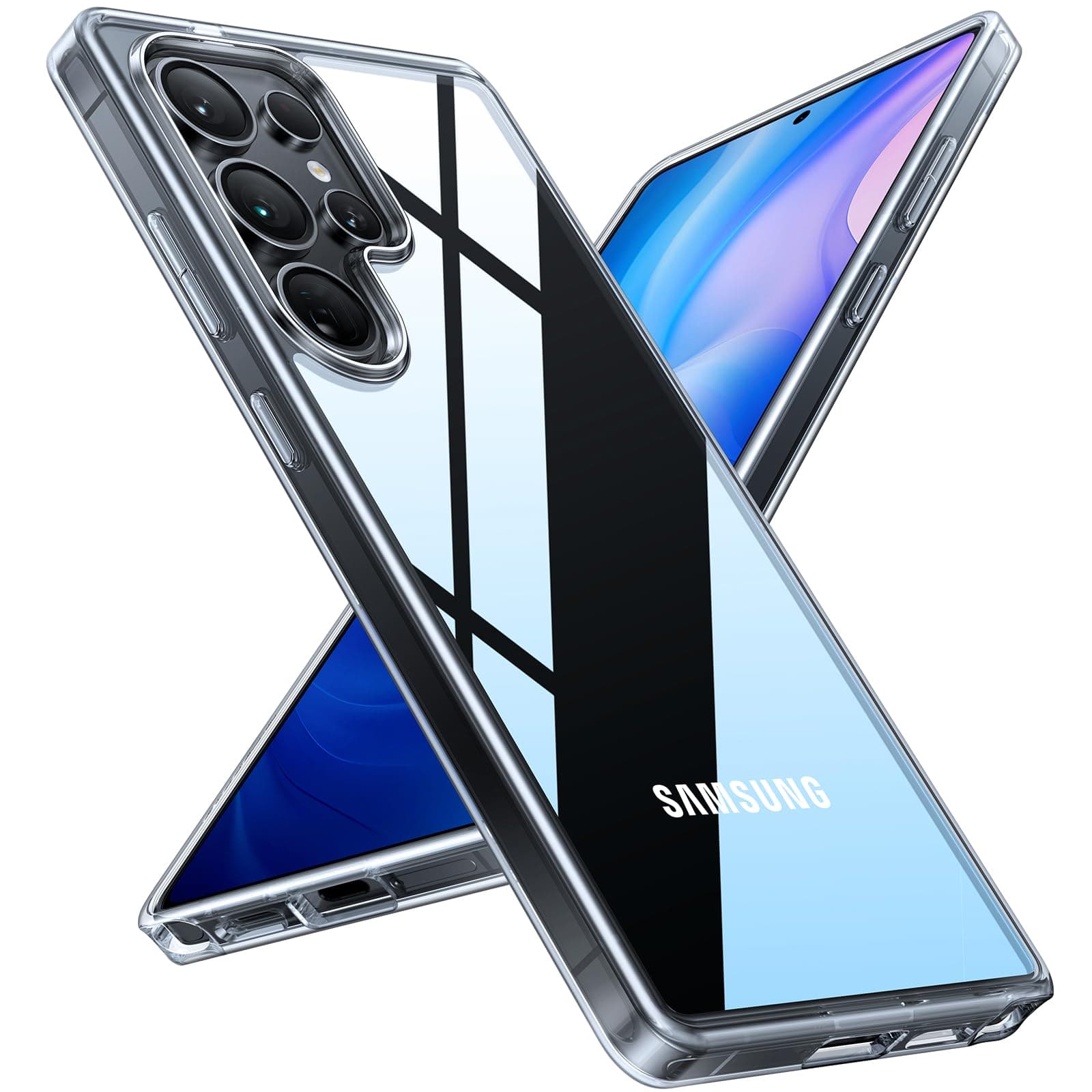 TORRAS 耐衝撃 S25 Ultra ケース スマホケース クリア