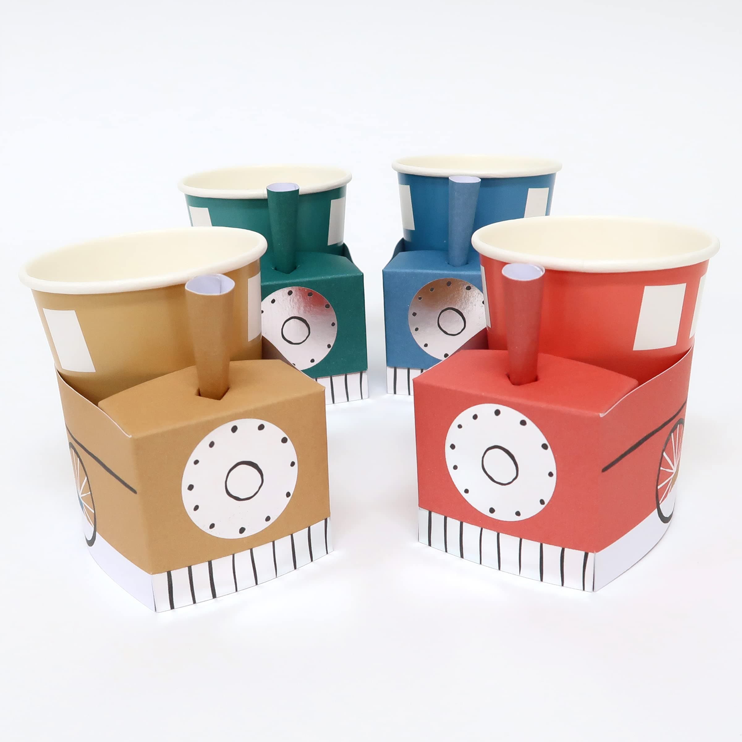 Meri Meri Train Cups (Pack of 8)