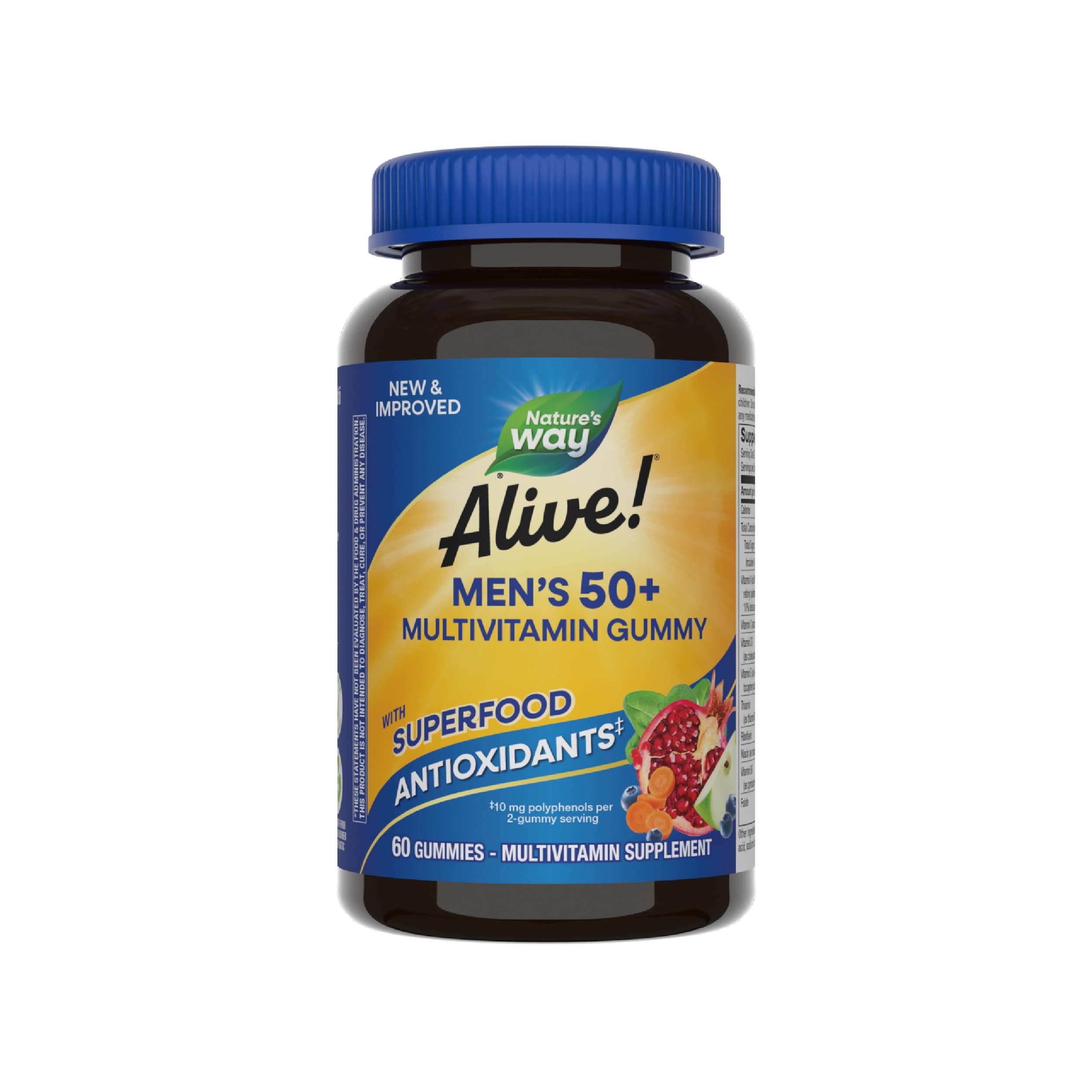 Alive Men 50+ Gummy Vitamin 60'S
