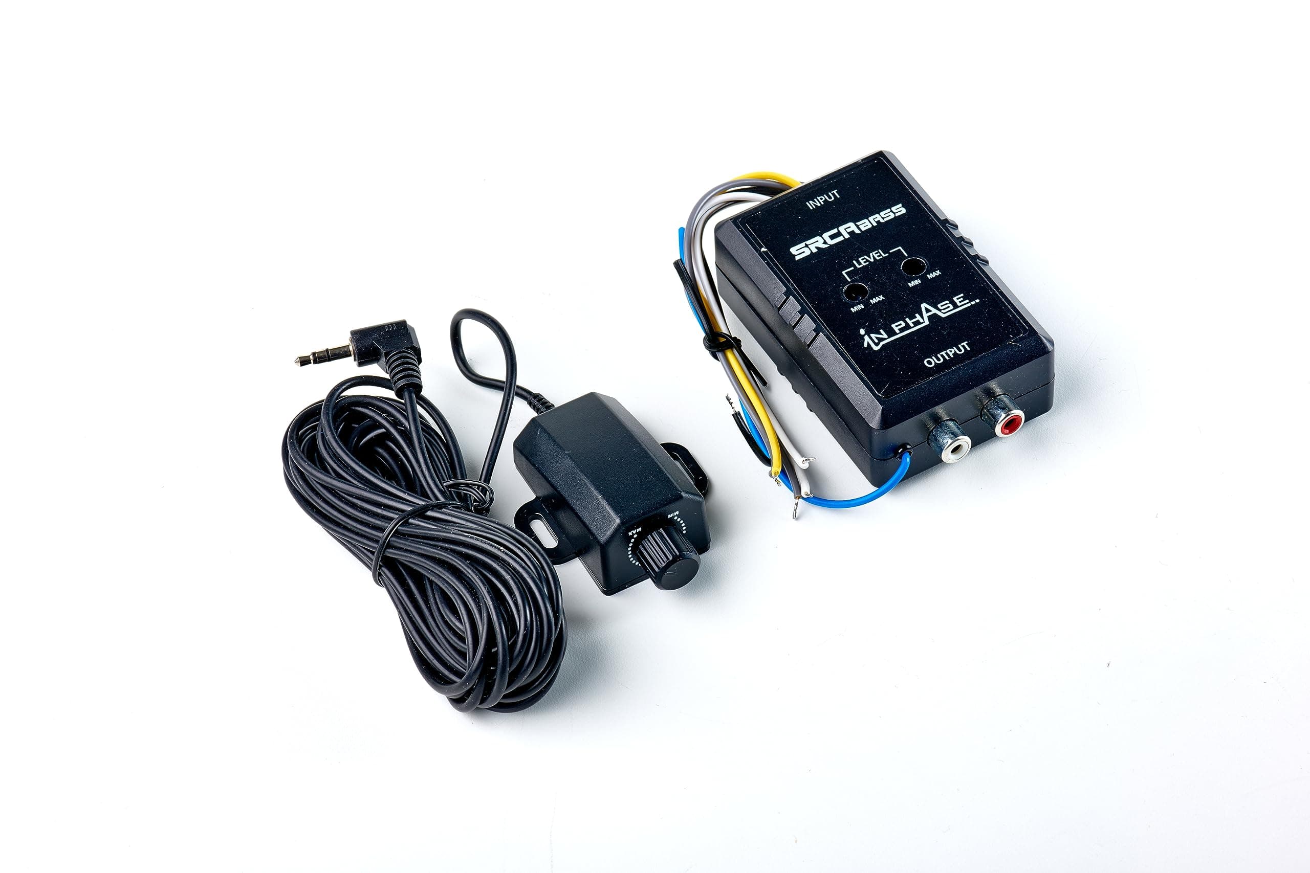 Car Audio SRCA BASS 2-Channel Speaker Level to Line Output Converter