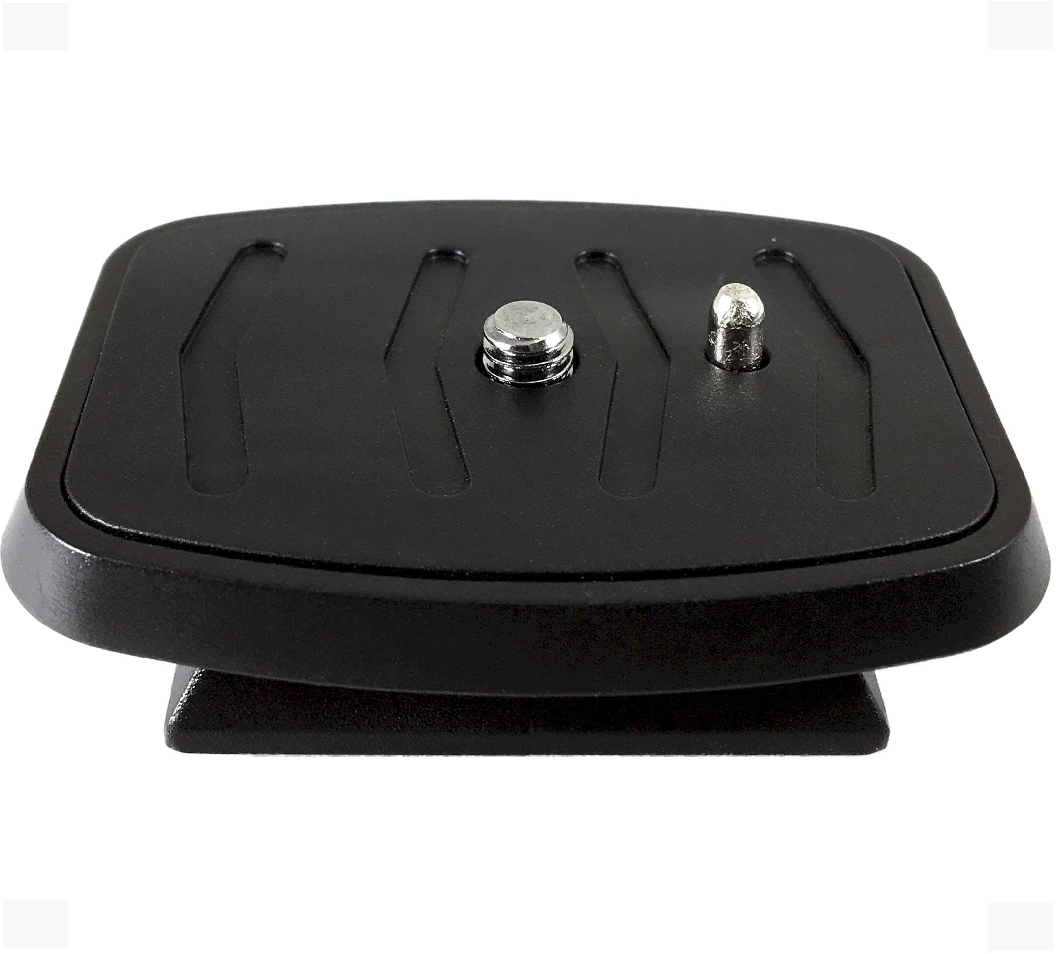 DaVoice 44mm Tripod Quick Release Plate Camera Mounting Adapter Parts Replacement for Certain Ambico, Velbon, Vista Explorer 60”, Sony, Sunpak, Ravelli Tripod Mount Attachment Baseplate QB-4W