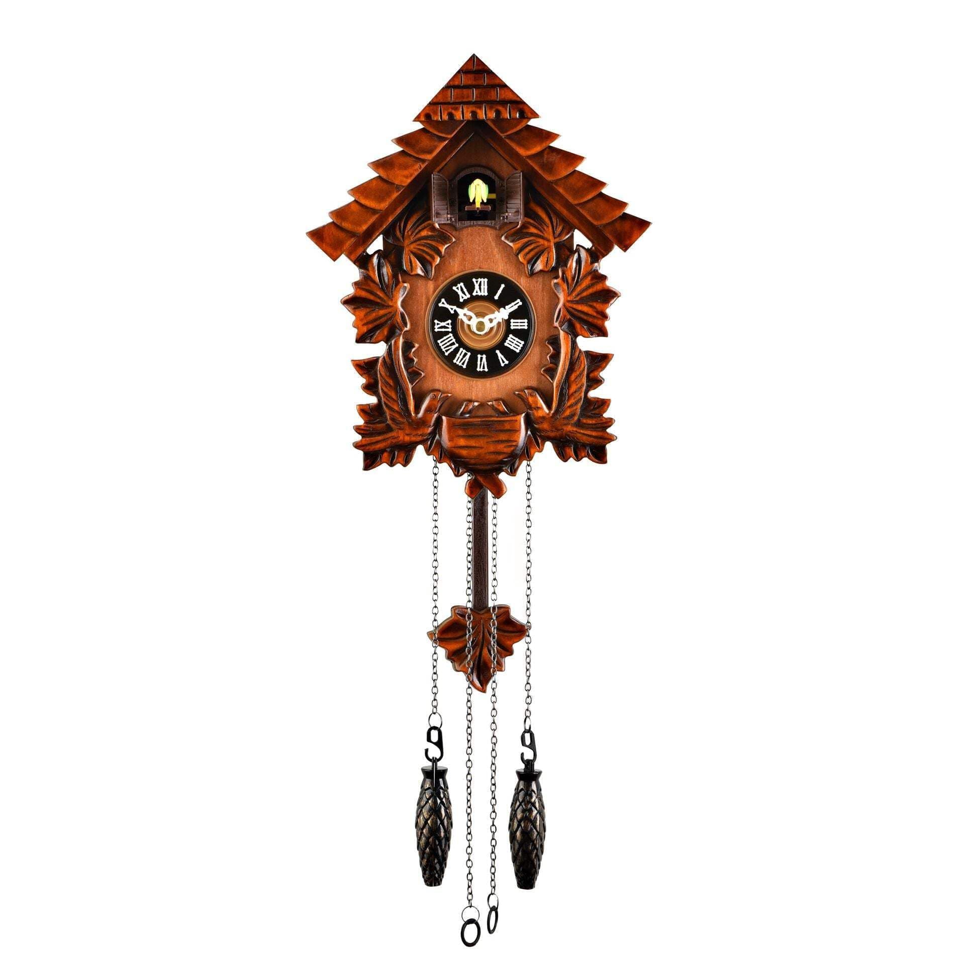 Widdop and Co Traditional Cuckoo Wall Quartz Clock by & Bingham