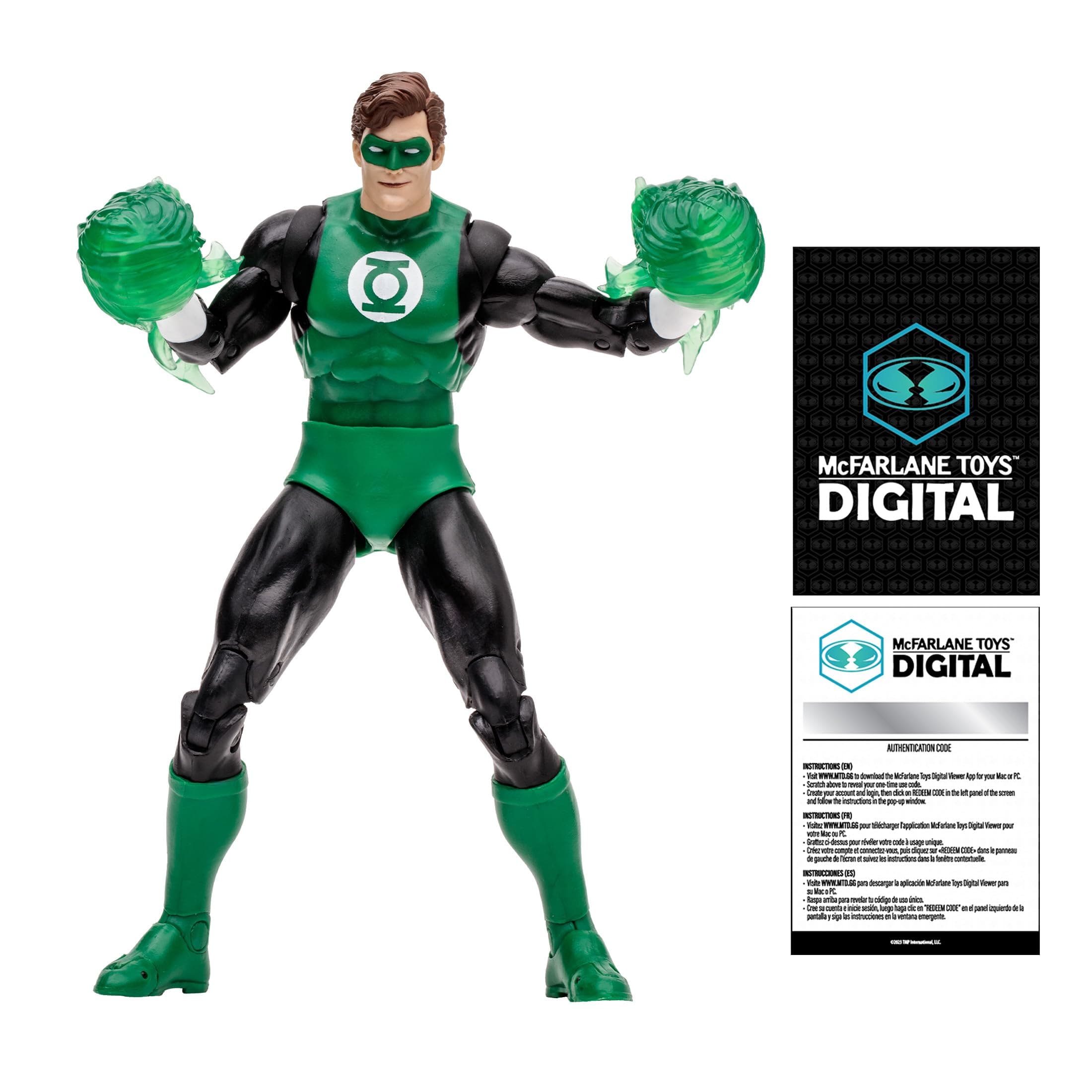 McFarlane Toys DC Direct - Green Lantern - 7" Silver Age Figure Digital Collectible