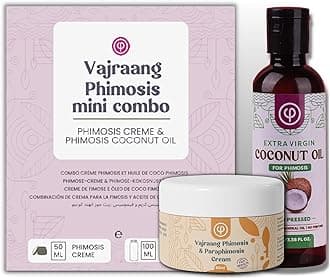 Vajraang phimosis mini combo with Phimosis Creme & Phimosis oil