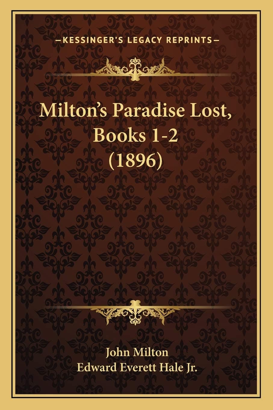 Milton's Paradise Lost, Books 1-2 (1896)