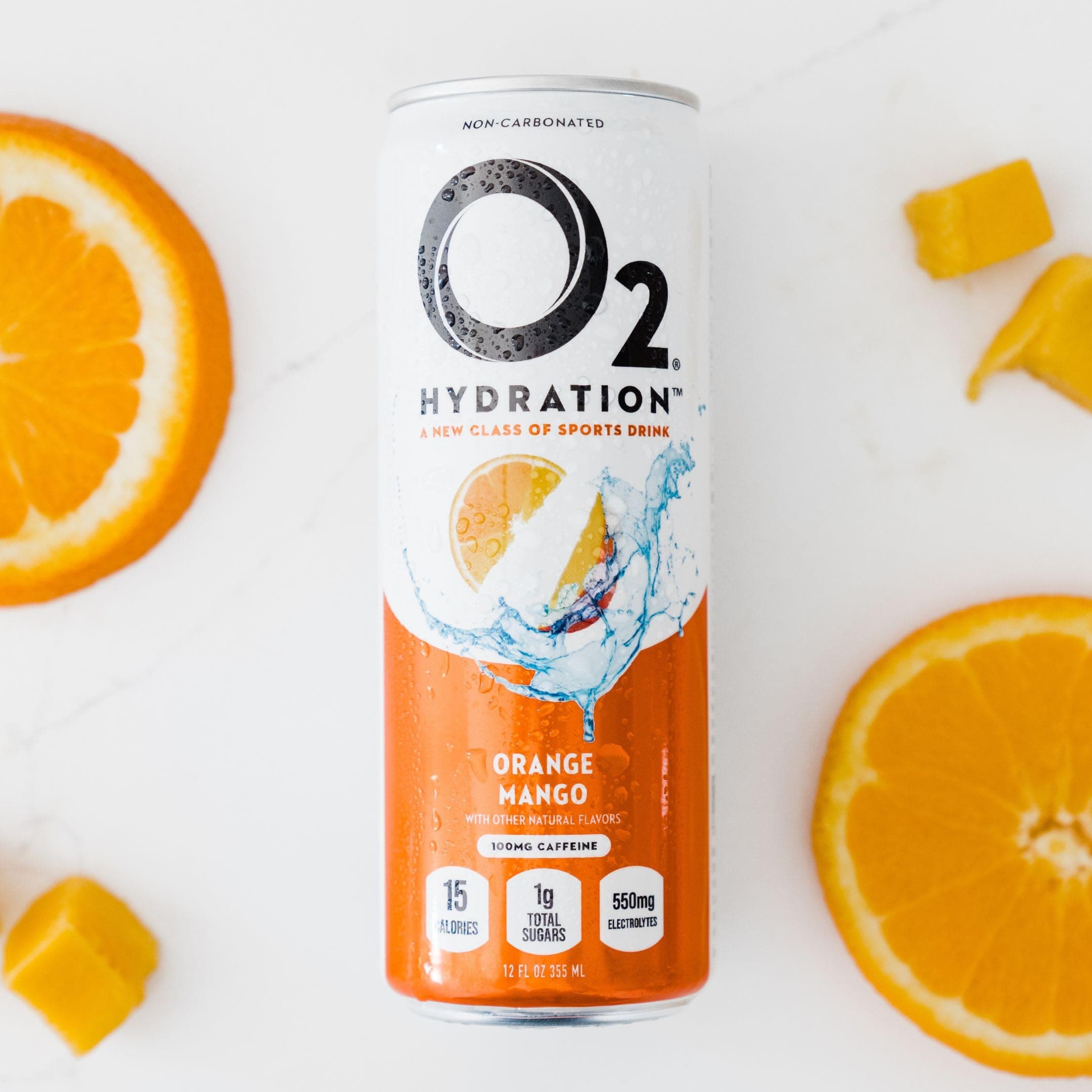 Orange Mango Post Workout Recovery Drink - Caffeinated Electrolyte Drink for Daily Hydration