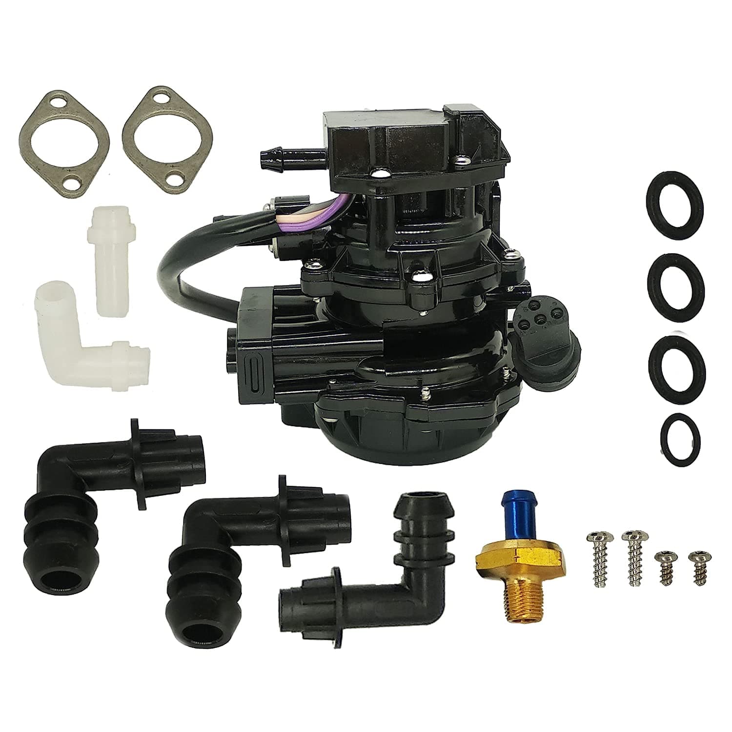 YICHEN 4 Wire Fuel Pump Kit For w Outboard VRO Fuel Pump &Oil Injection 175109 5007420 Johnson 1991-2006 Evinrude, 5007420, 5007422, 175109
