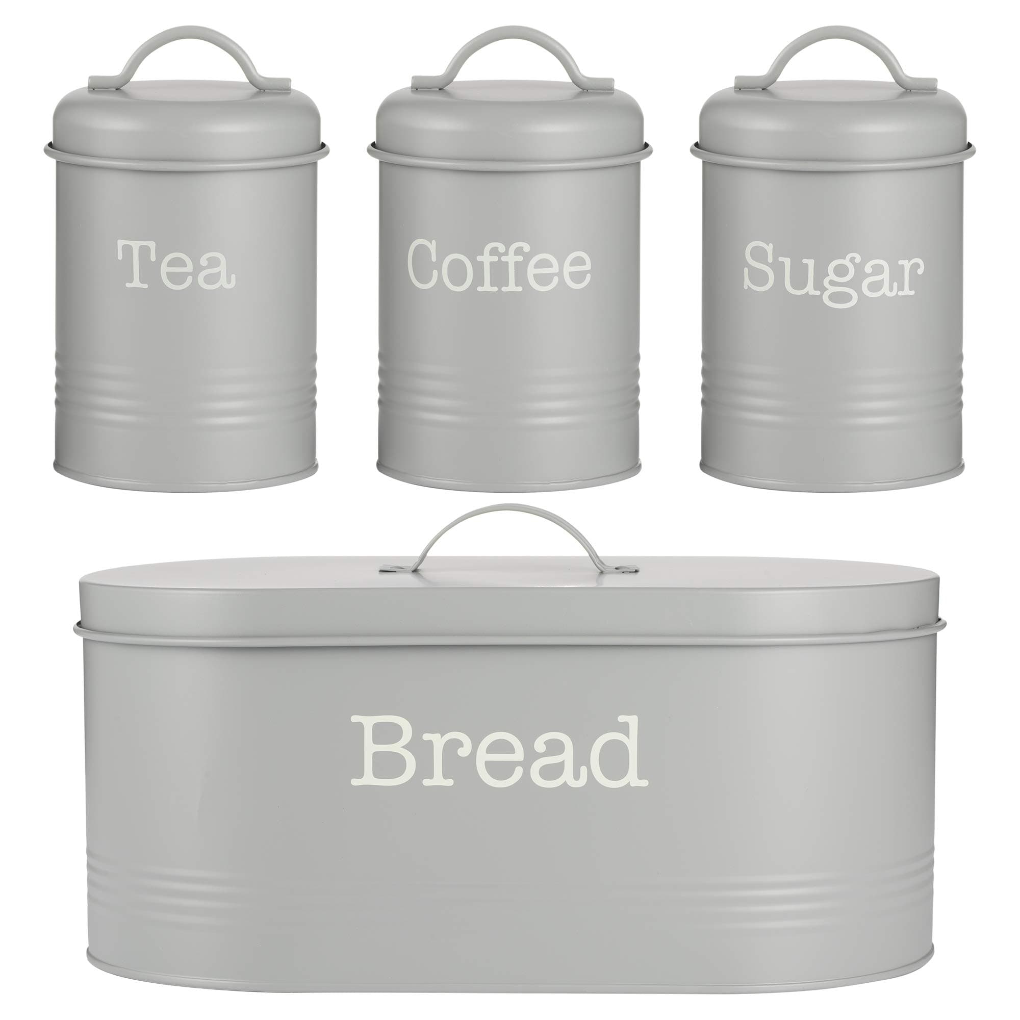 TyphoonColonna Set of 4 Grey Storage