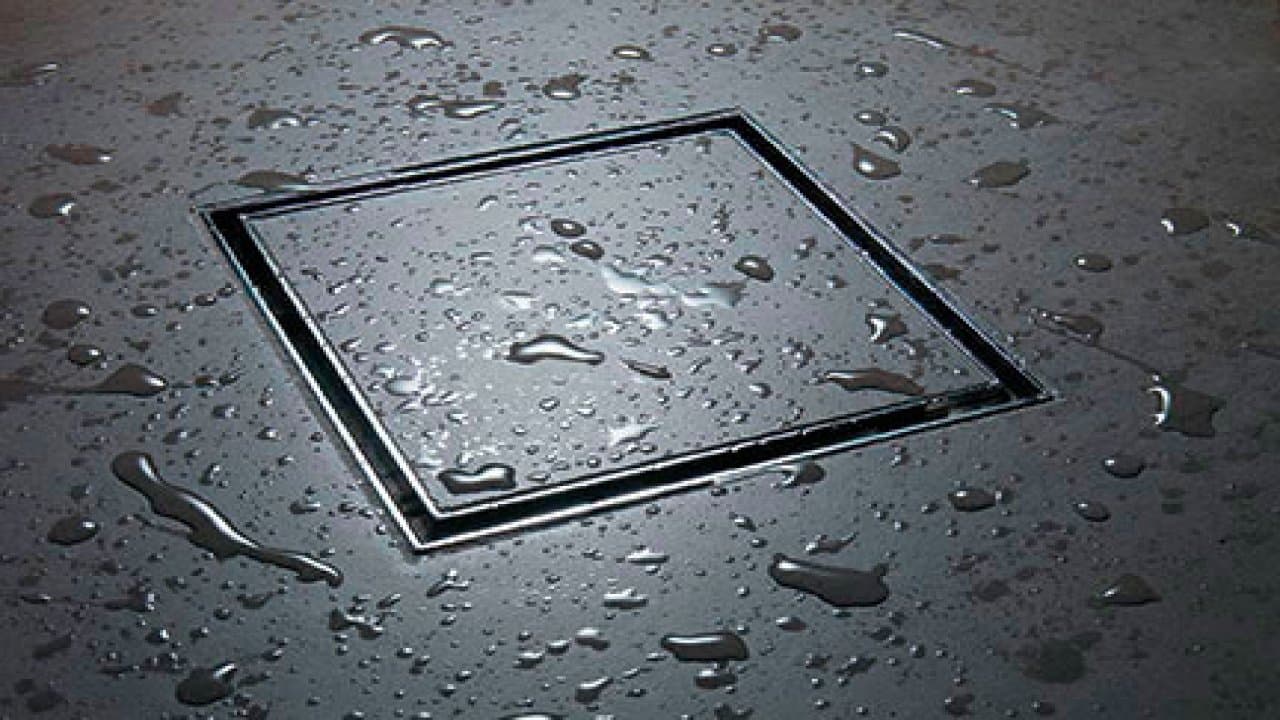 LIDCO Marble/Stone/Tile Insert Floor Drain in Marine Grade Stainless Steel SS 316 (125mm x 125mm) - 5 Inch x 5 Inch - Now with Cockroach Trap!!