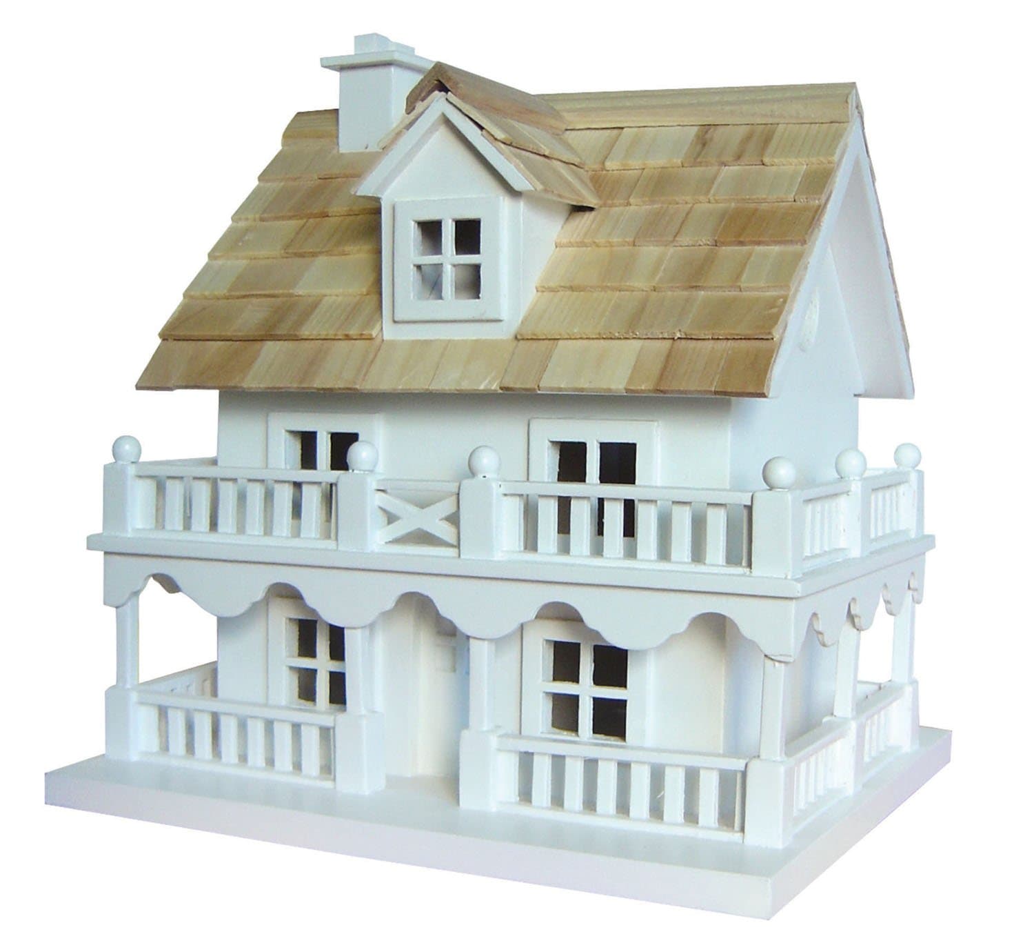 Novelty Cottage Birdhouse With Bracket 1 pc.