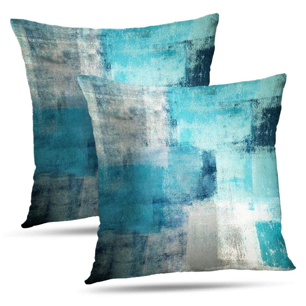 Throw Pillow Covers - Teal