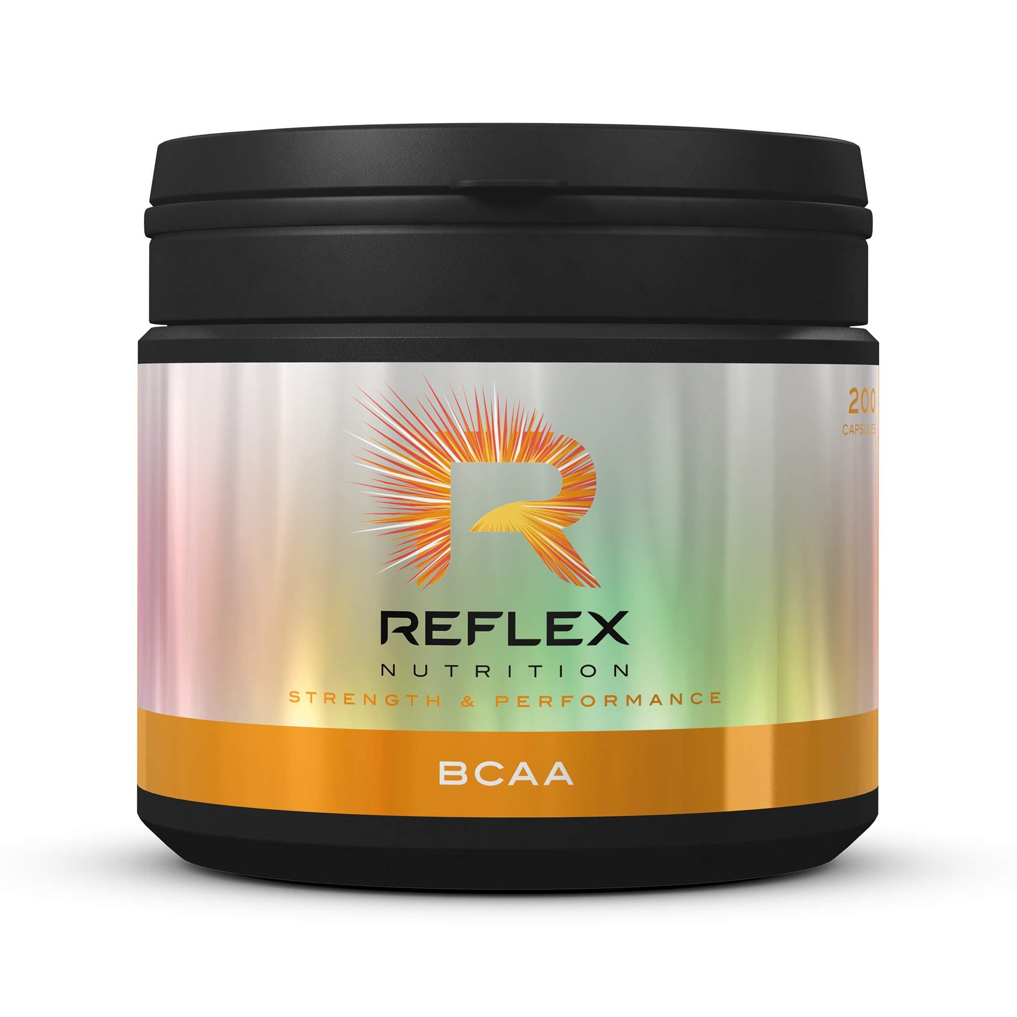 Reflex Nutrition BCAA Capsules Branched Chain Amino Acids (BCAA) L-Leucine, L-Isoleucine & L-Valine (200 Caps)