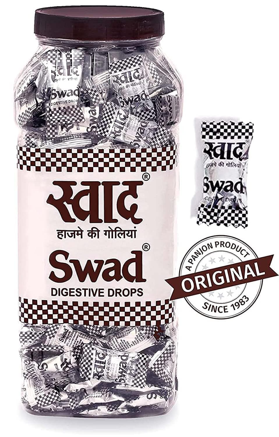 Swad Digestive Chocolate Candy Jar, 300 Candies