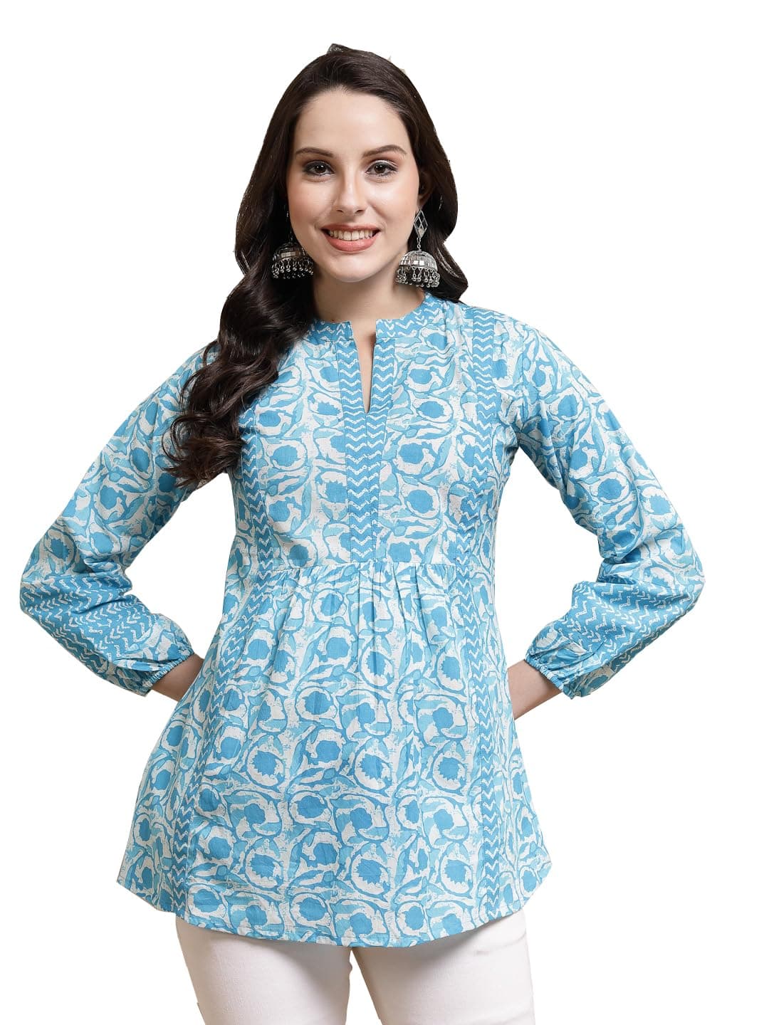 Stylum Women's Floral Printed Cotton Top