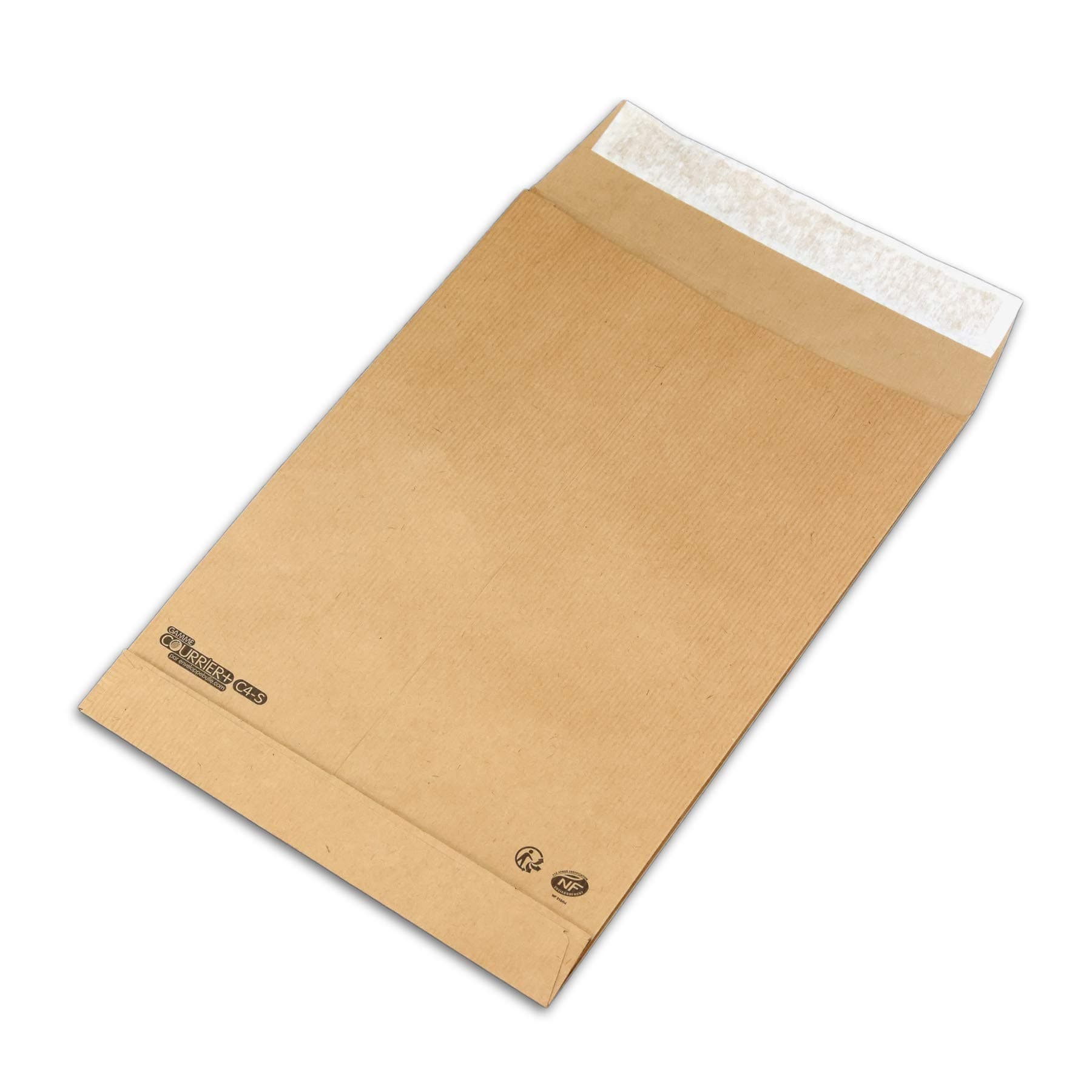 Lot 50 Kraft envelopes 120g C4-S Range Mail Bellows + Size 229 x 324 mm with 3 Bellows 30mm