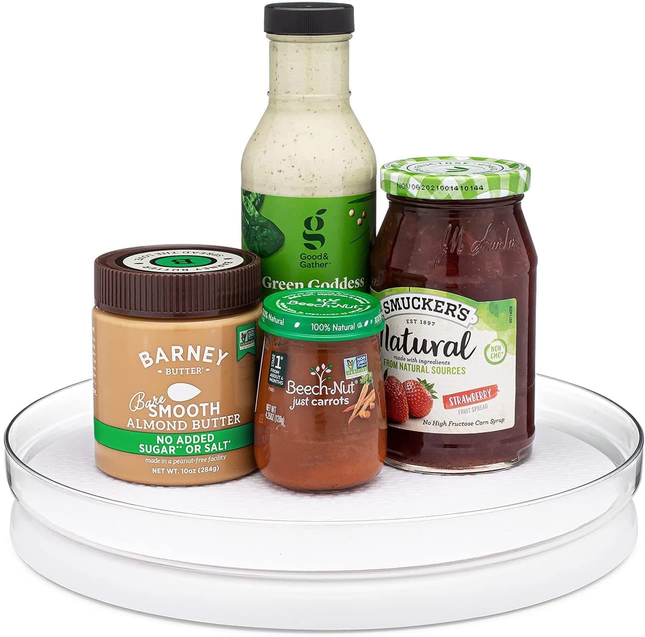 YouCopia Multi Trolly Multipurpose Portable Storage Floor Standing Or Tabletop Rack|Trolley with Wheels for Kitchen Storage, Tiered Shelf Kitchen Trolley Modern Kitchen Storage Rack (6-Layer)