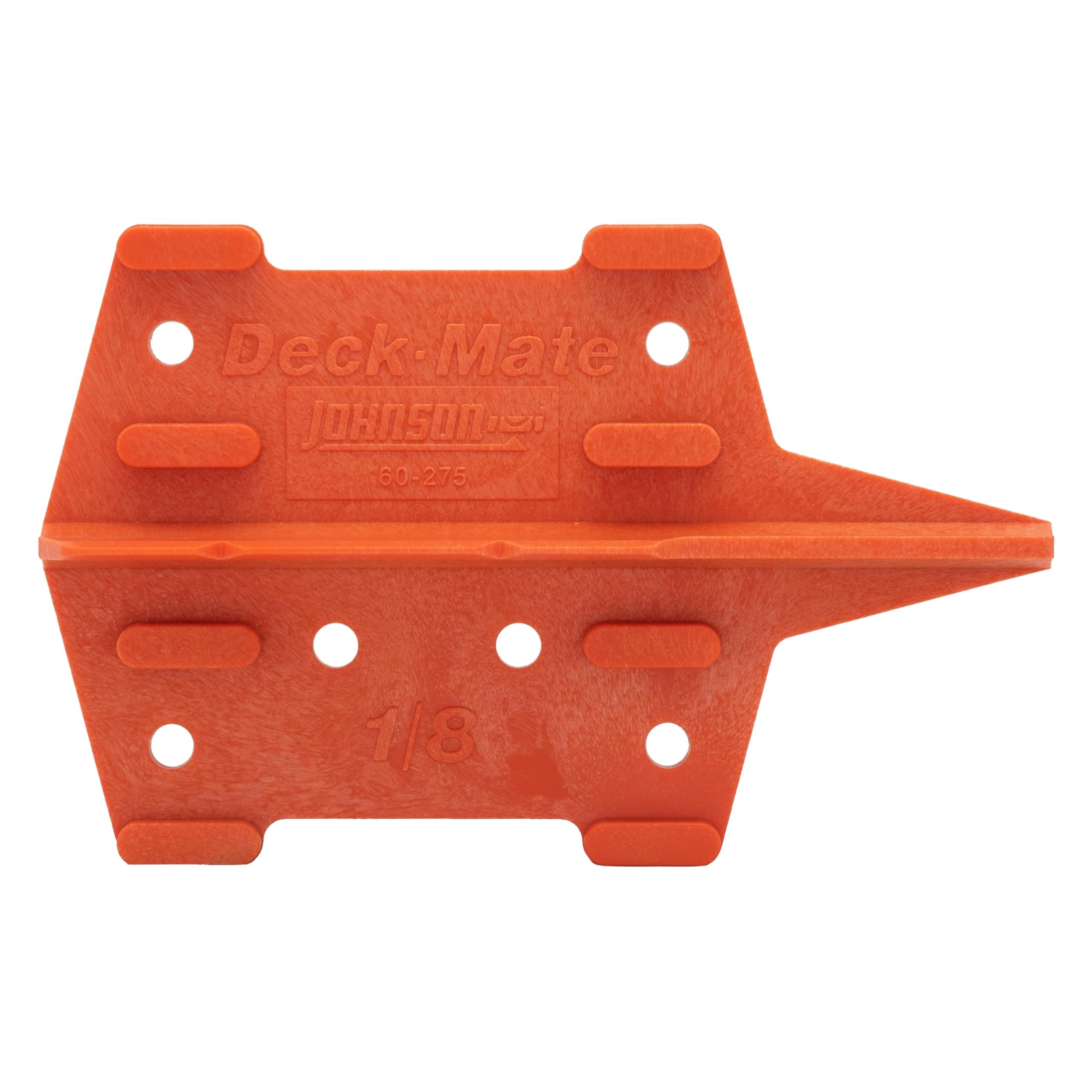 Johnson Level & Tool 60-275 Deck Mate, Deck Board Spacing Tool, Orange, 1 Level