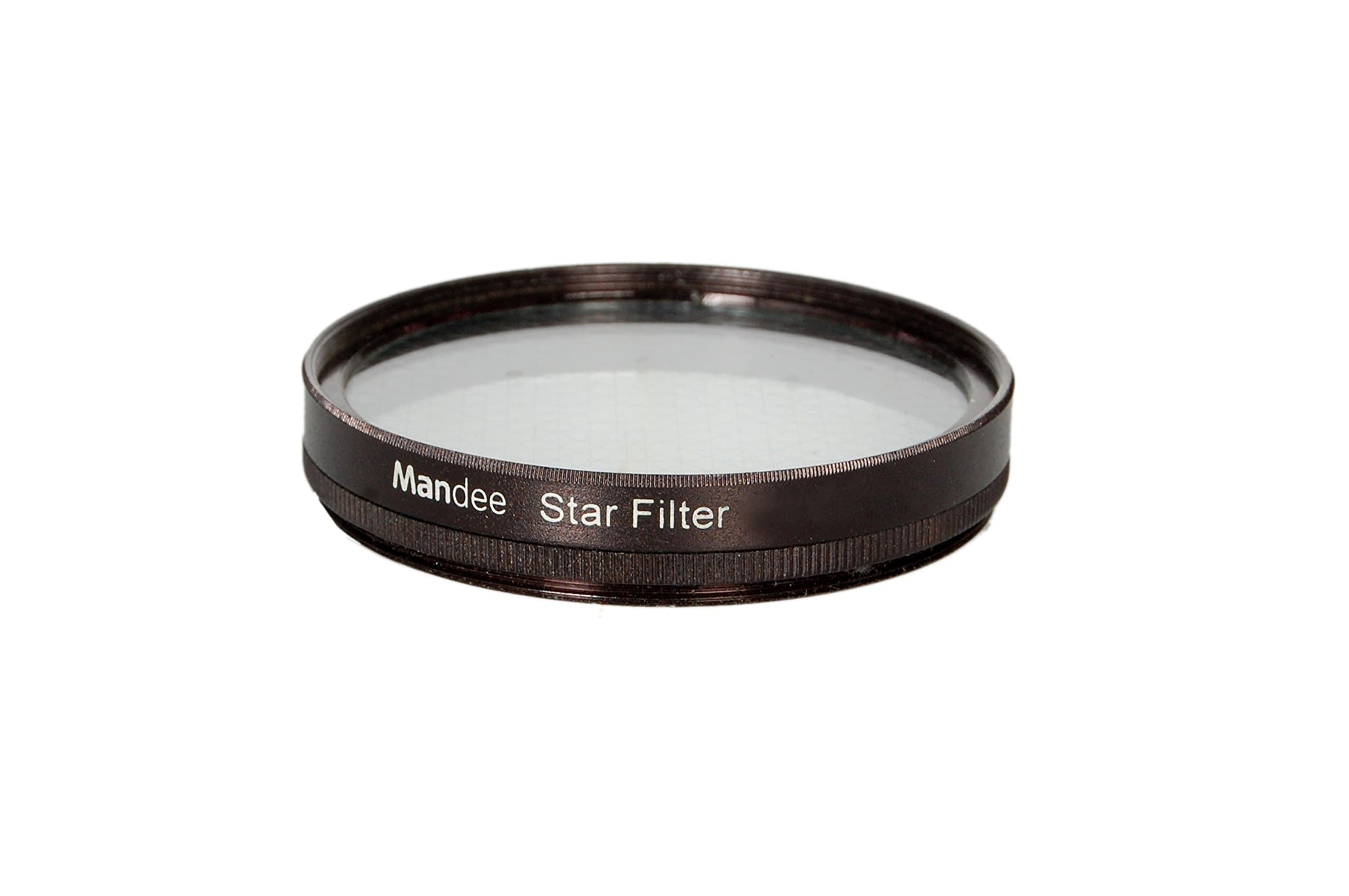 MANDEE 49Mm + 6 Points Star Filter For Canon Nikon Sony Or DSLR Camera