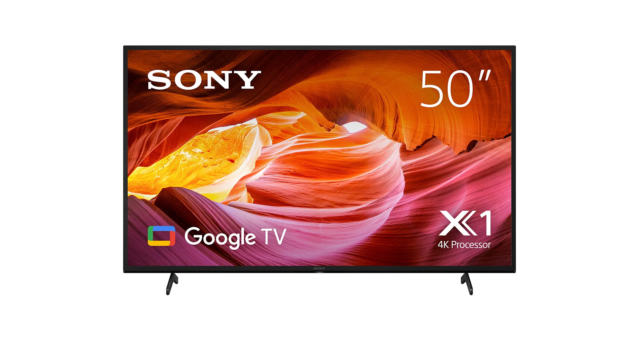 Sony BRAVIA 50 Inch TV 4K UHD High Dynamic Range Smart Google TV - KD-50X75K - UAE Version |1 Year Manufacturer Warranty (Renewed)