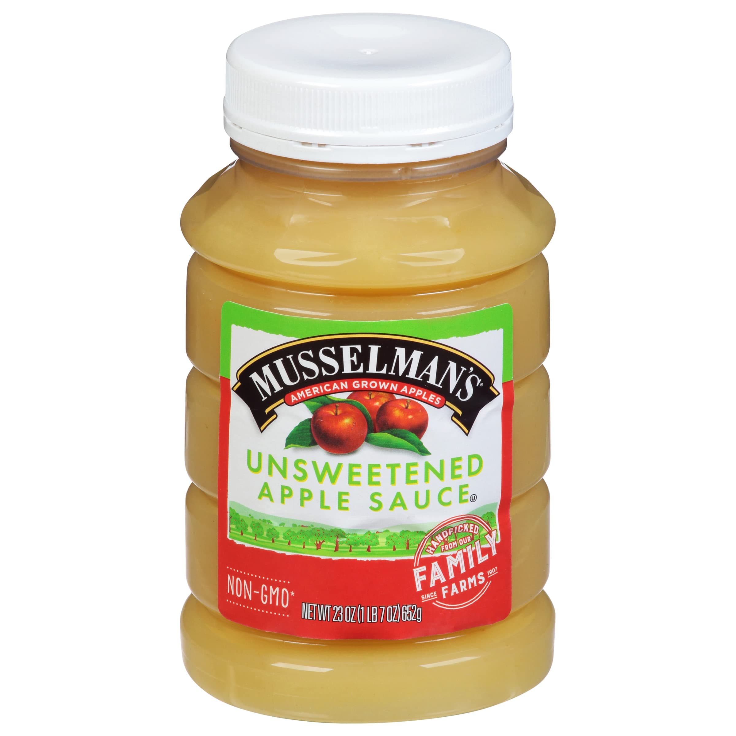 Musselman's Unsweetened Apple Sauce 23 oz