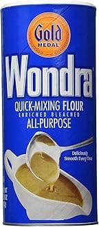 Gold Medal Wondra All Purpose Quick-Mixing Sauce 'N Gravy Flour (Pack of 2) 13.5 oz Size