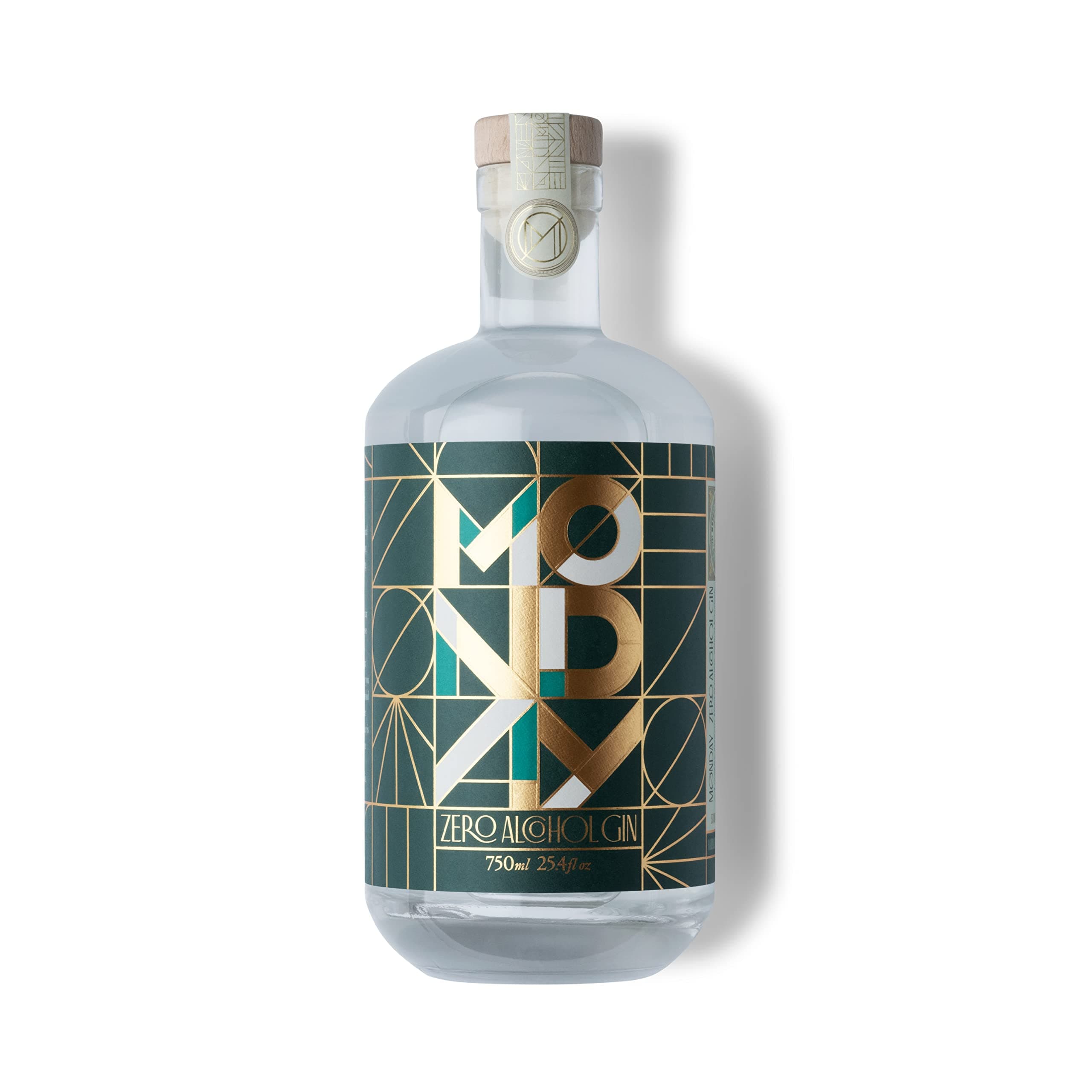 Zero Alcohol Gin – An Award Winning Non-Alcoholic Spirit with Zero Carbs, No Sugar, 0 Calories - 750ml