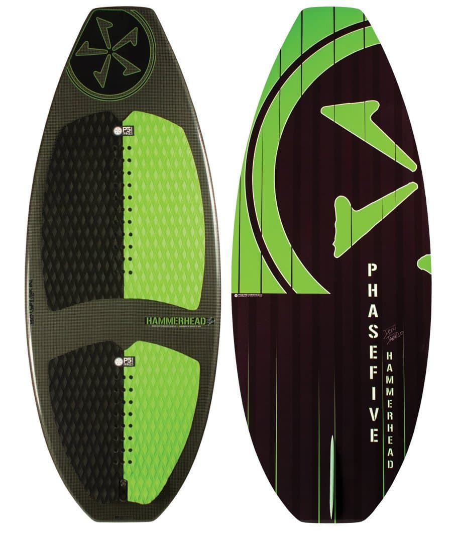 Phase Five Hammerhead Wakesurf Board - 50" | Less Than 180 lbs.