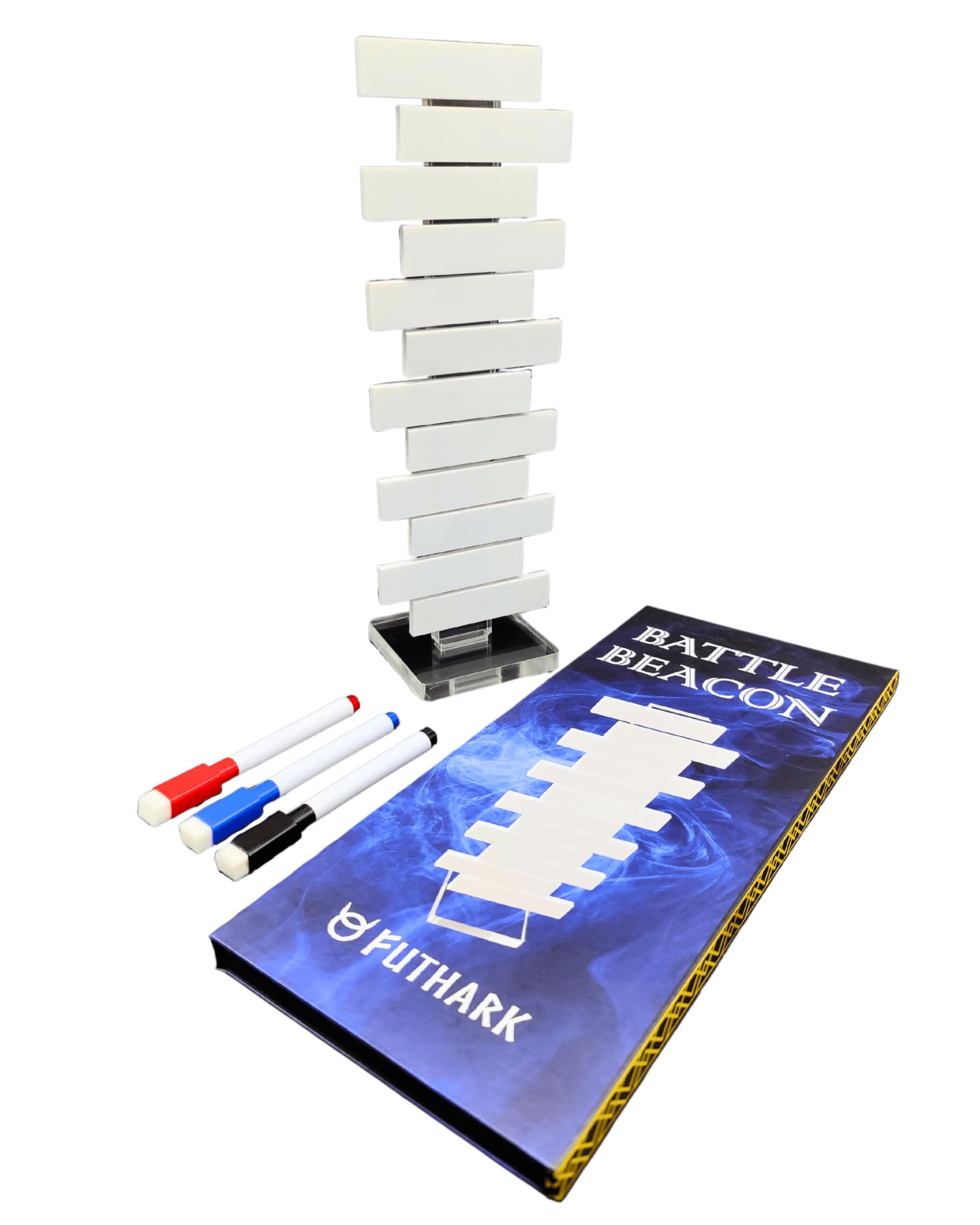 FutharkDND Initiative Tracker for D&D and Other RPG - Track up to 12 Fighters with This Great Dungeon Master Gift - The Battle Beacon