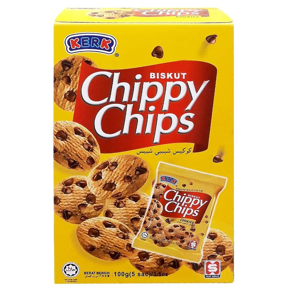Kerk Chippy Chips Cookies 100g (1 Count)
