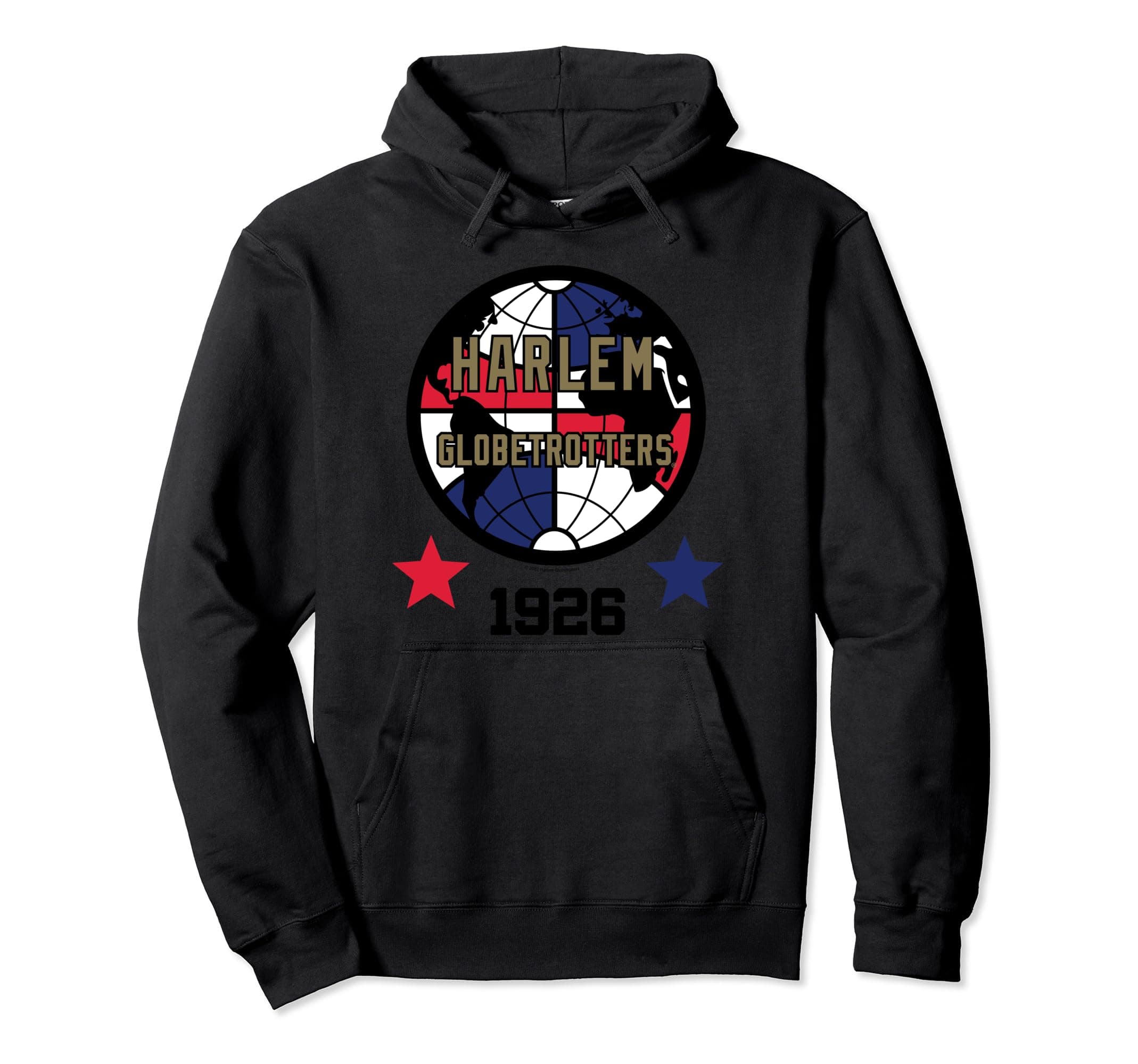 Harlem Globetrotters - HG Globe Logo 1926 Pullover Hoodie