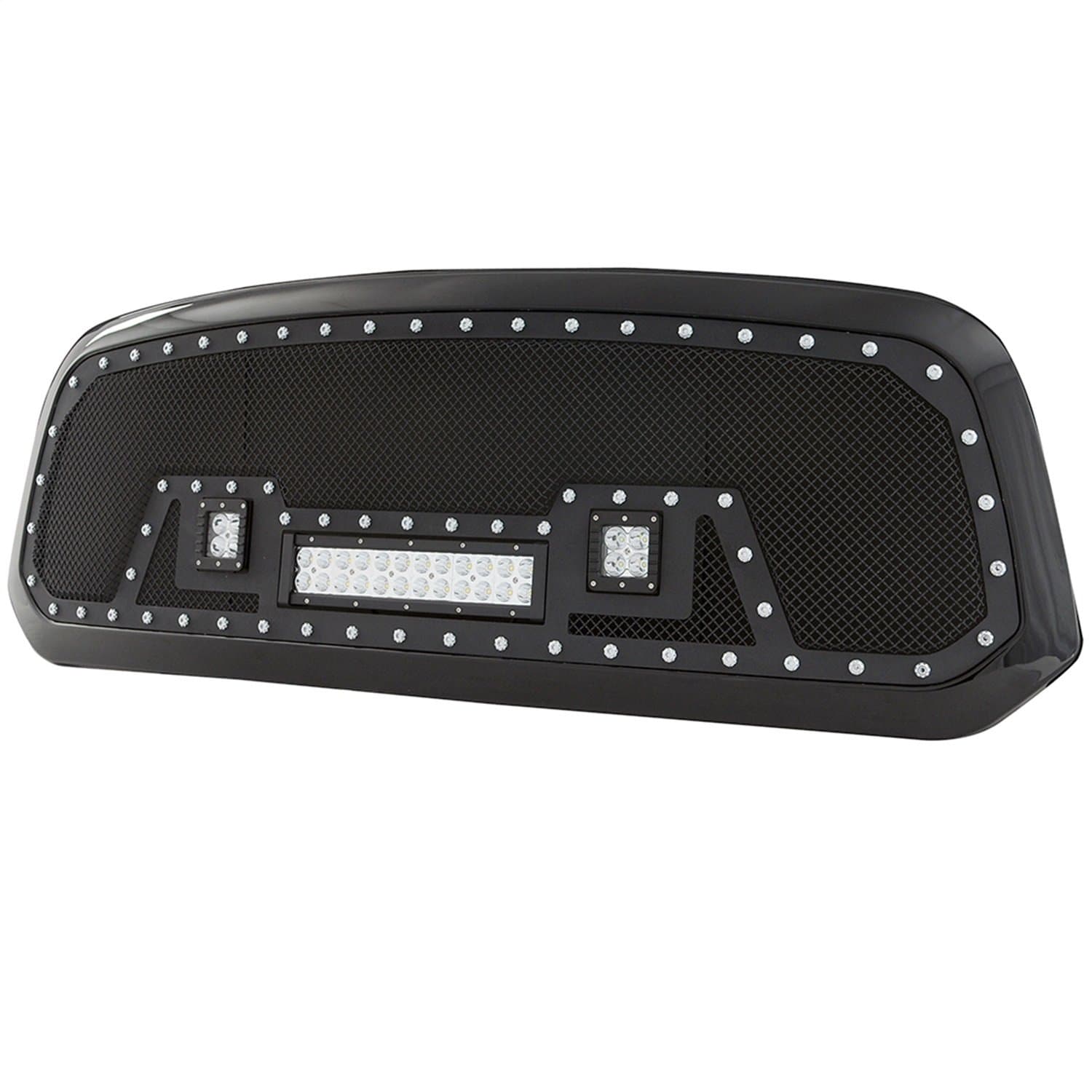 Paramount Automotive48-0847 Evolution Black Stainless Steel Wire Mesh Packaged Grille