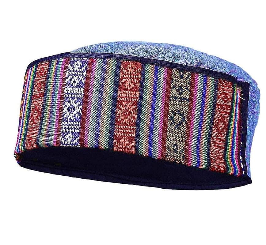 Unisex Woolen Kullu?Pahadi Topi (Grey)