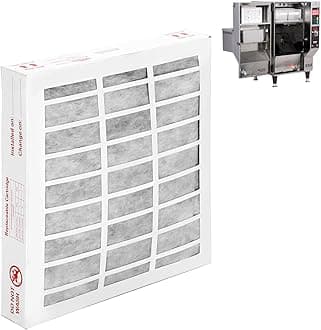 Bullro 2FV803 83544 2FR00801 for Perfect Fry Filter HEPA Air Cartridge for Perfect Fry ventless/hoodless deep fryers PFC570, PFA570, and PFA720 One-year Free Replacement part for Perfect Fry Fryers