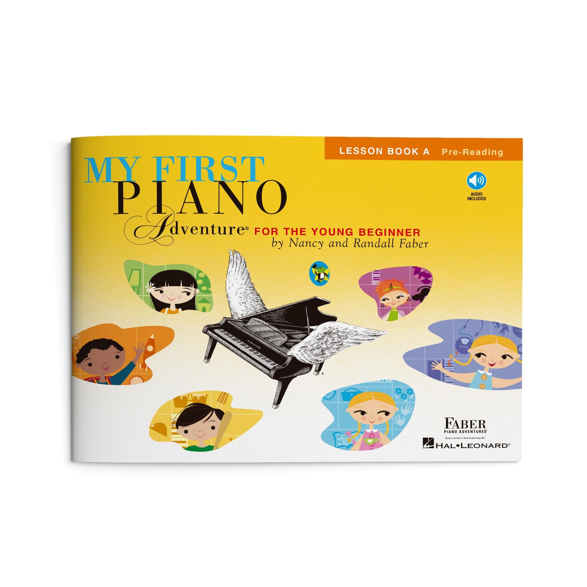 My First Piano Adventure - For the Young Beginner Lesson Book A | Pre-Reading Piano Method for Ages 5-6 | Fun Music Lessons with Online Audio | Faber Piano Adventures
