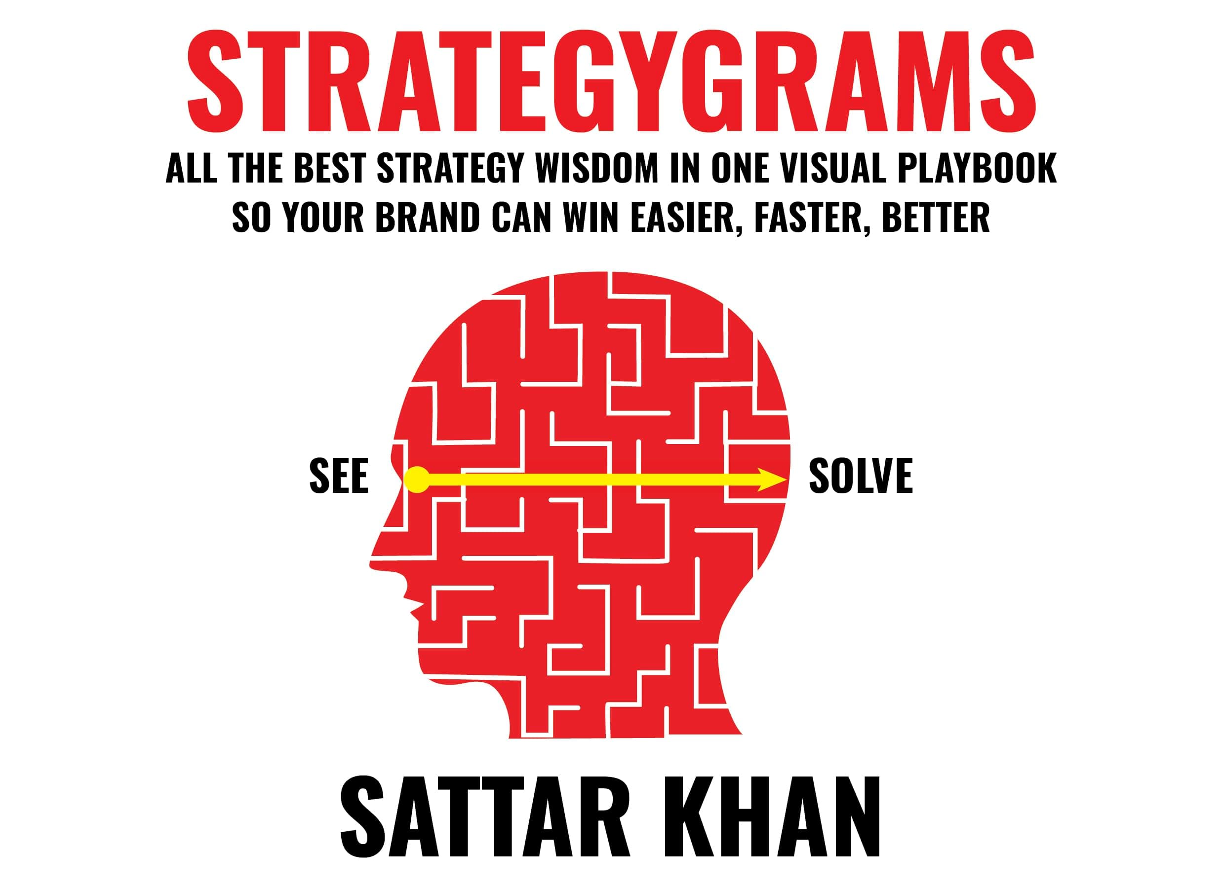 STRATEGYGRAMS: ALL THE BEST STRATEGY WISDOM IN ONE VISUAL PLAYBOOK SO YOUR BRAND CAN WIN EASIER, FASTER, BETTER