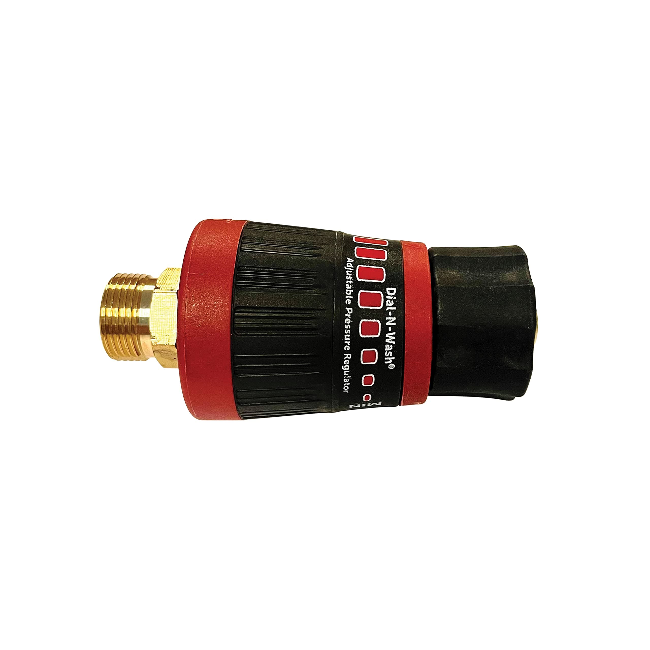 Simpson Dial-N-Wash Adjustable Pressure Regulator, 4500 PSI, M22 Quick Connect, Twist Control for Precise Cleaning, Gas or Electric Pressure Washer and Power Washer Accessory, Cold-Water Only (82232)