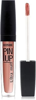 LuxvisageUltra Matte Long-Lasting Liquid Lipstick Pin Up with Vitamin E (Shade 24, Caramel Kiss)
