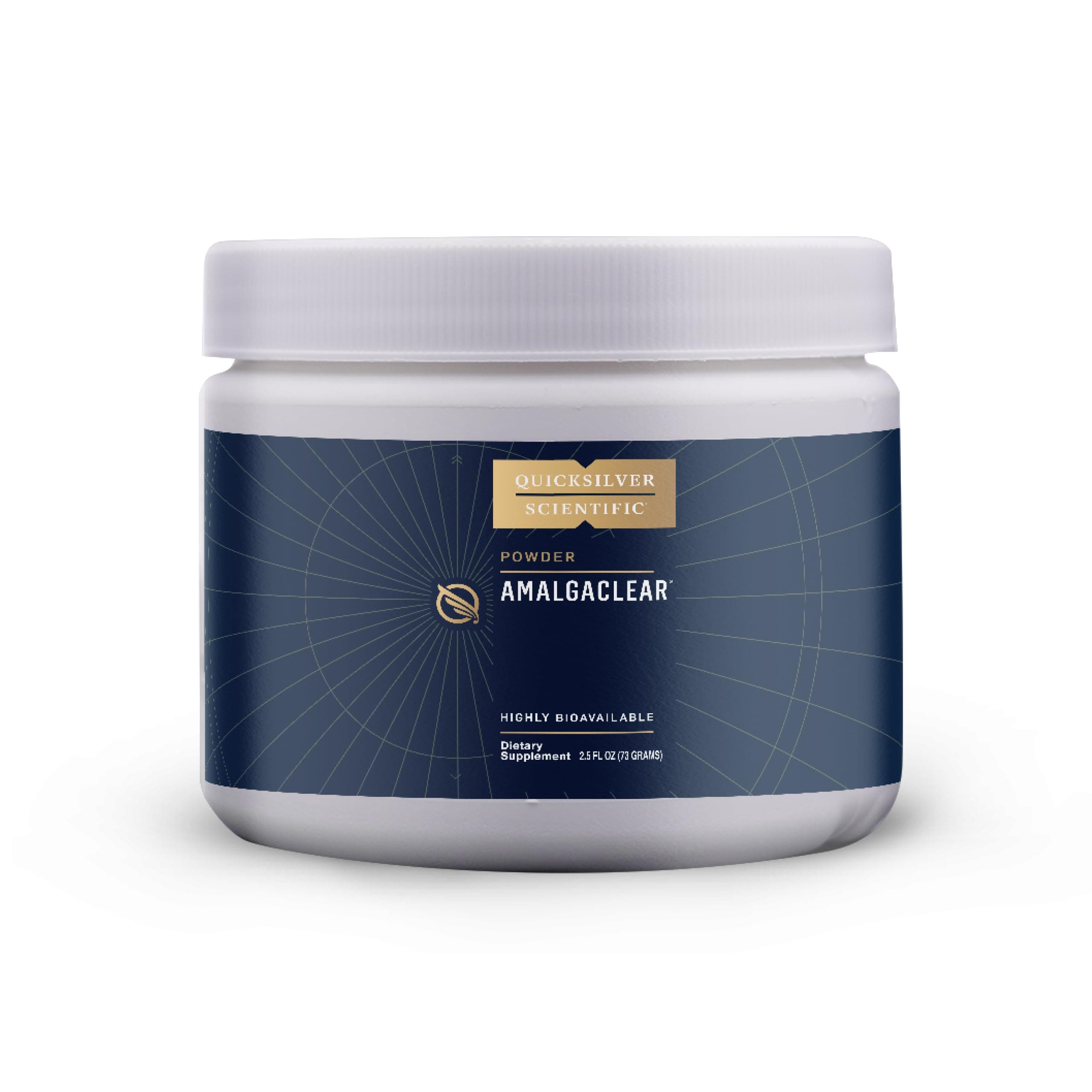 Quicksilver Scientific AmalgaClear - Detox Support with Modified Citrus Pectin & Silica Extract (73g)