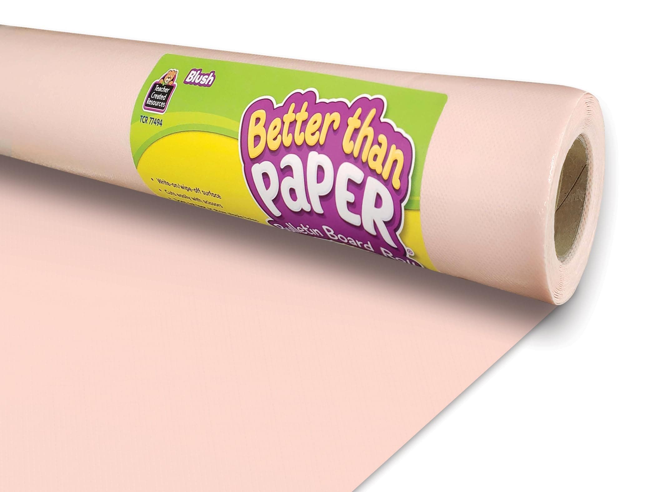 Teacher Created ResourcesBlush Better Than Paper® Bulletin Board Roll, 4 feet x 12 feet