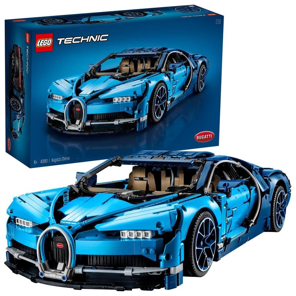 LEGO Technic Bugatti Chiron 42083 Building Kit (3,599 Pieces)