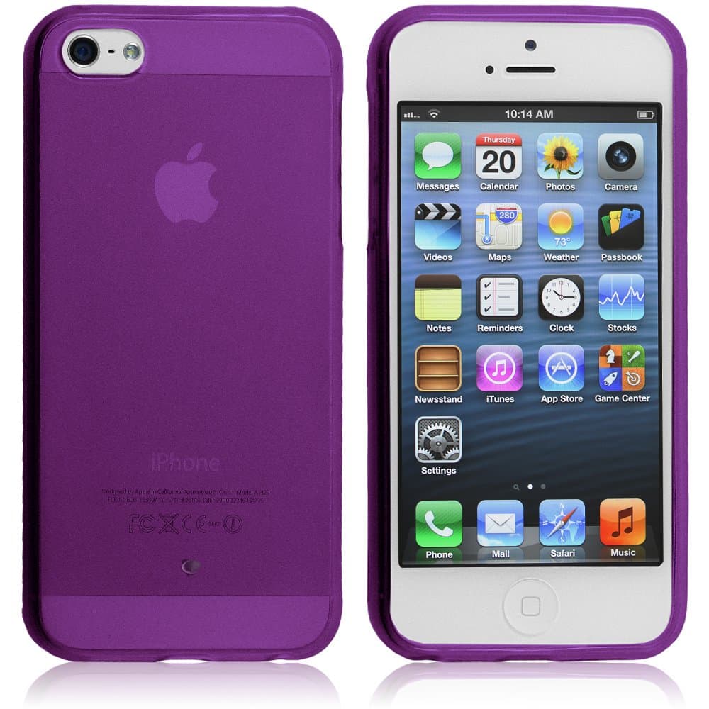 Chromo Inc. iPhone 5 TPU Technology Slim Fit Case For The New iPhone 5 - Purple