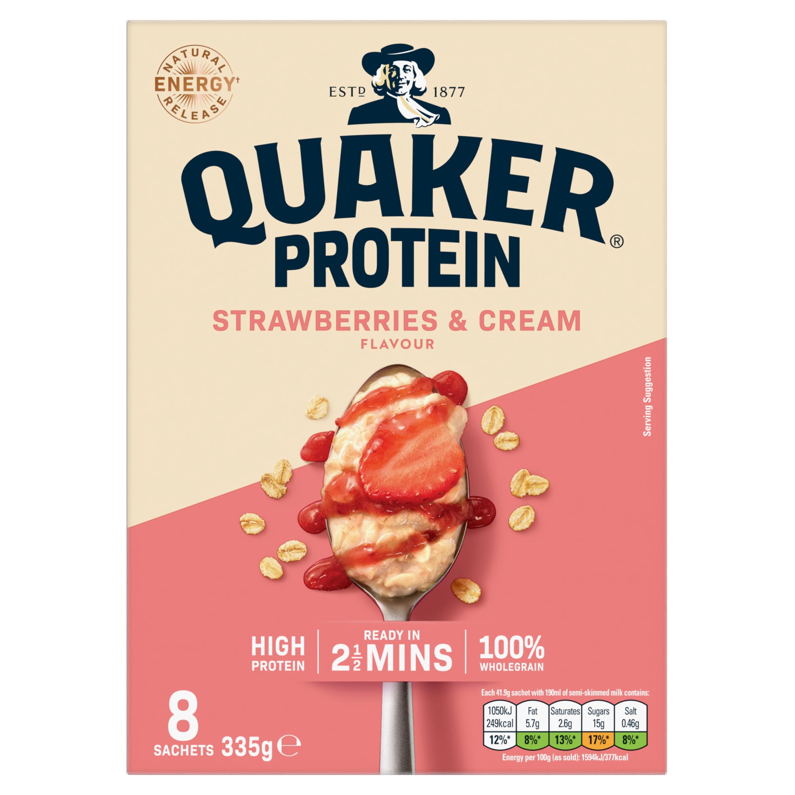 Protein Strawberries & Cream 8pk