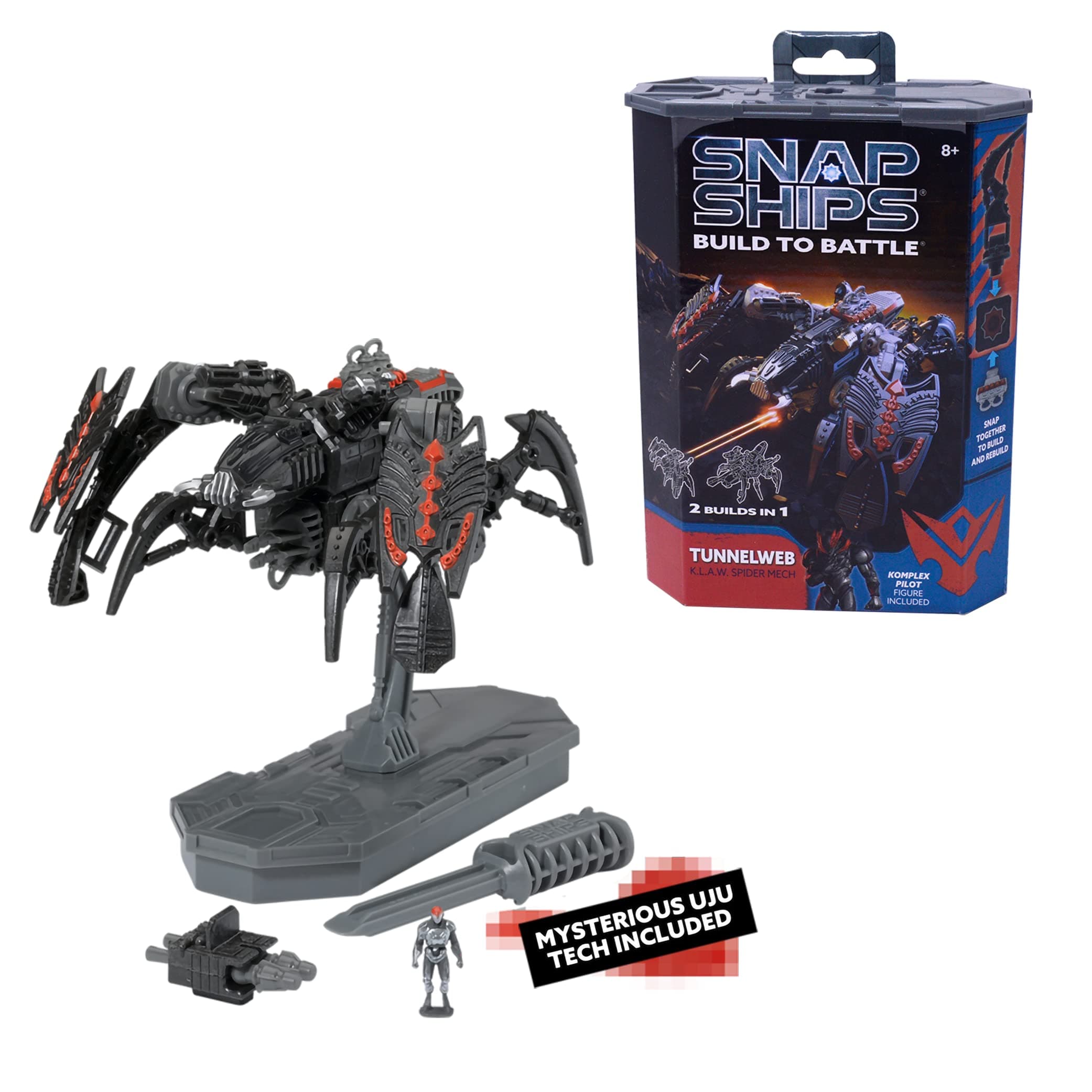 Snap Ships Tunnelweb K.L.A.W. Spider Mech