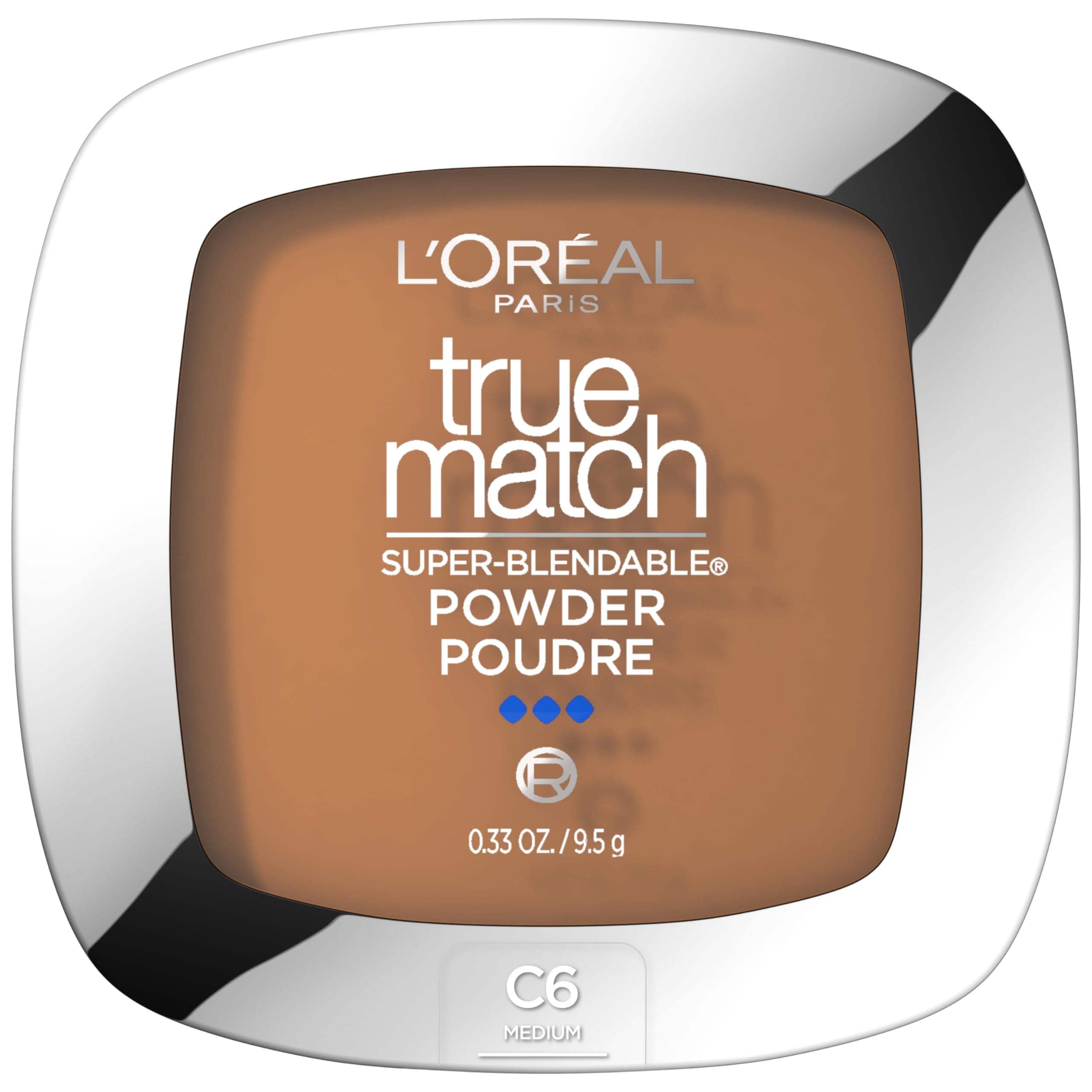 L’Oréal Paris L'Oreal True Match Powder, Soft Sable [C6], 0.33 oz